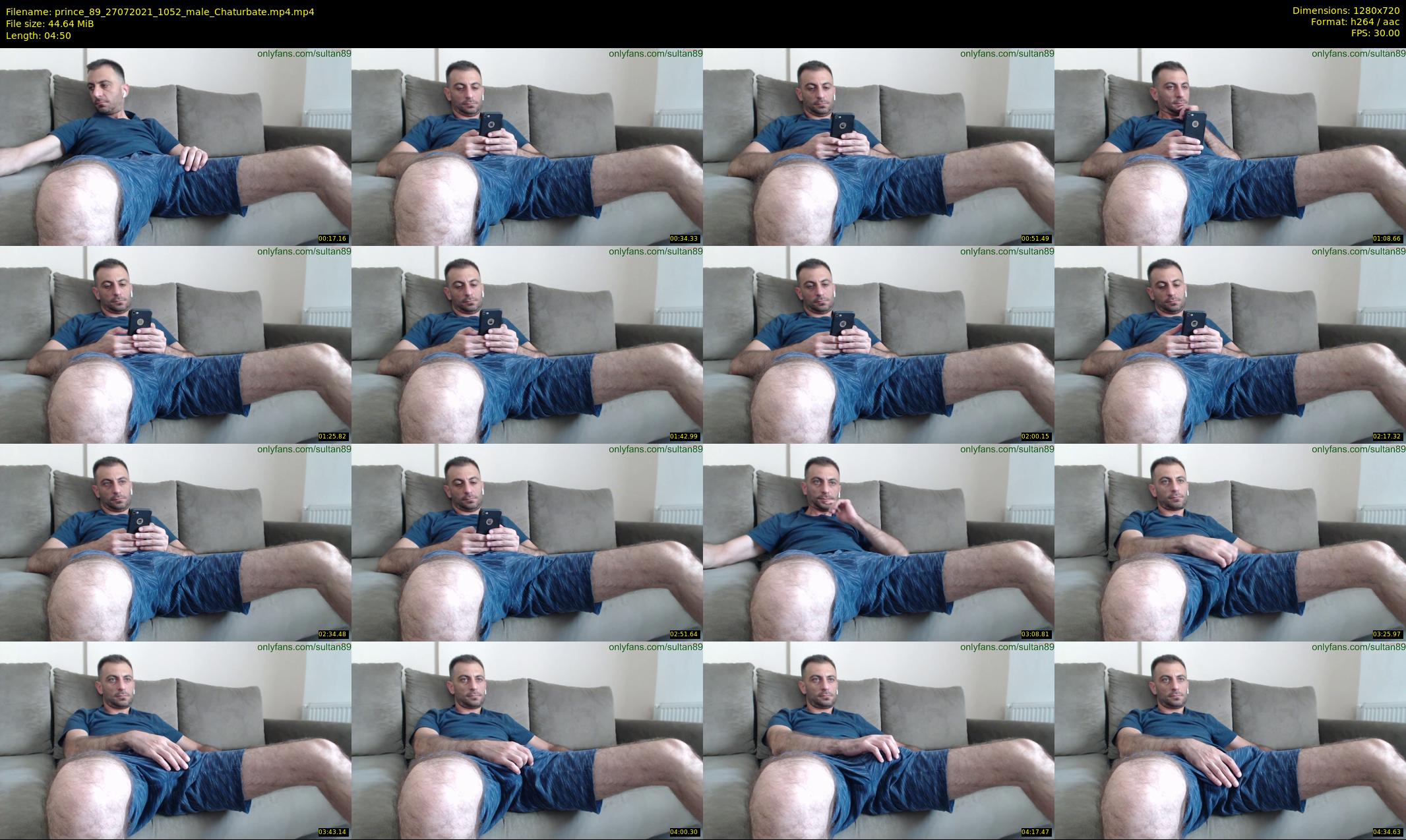 prince_89 — 5 minute Chaturbate male cam show recording, 720p, Jul 27, 2021