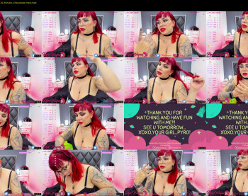 pyrowayne — 60 minute Chaturbate female cam show recording, 1080p, Jul 28, 2021