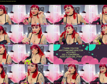 pyrowayne — 61 minute Chaturbate female cam show recording, 1080p, Jul 28, 2021