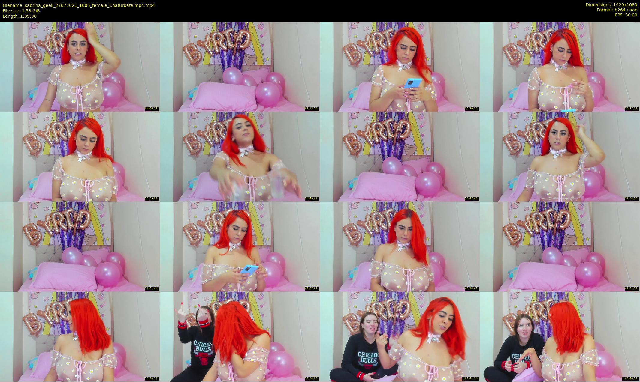 sabrina_geek — 70 minute Chaturbate female cam show recording, 1080p, Jul 27, 2021