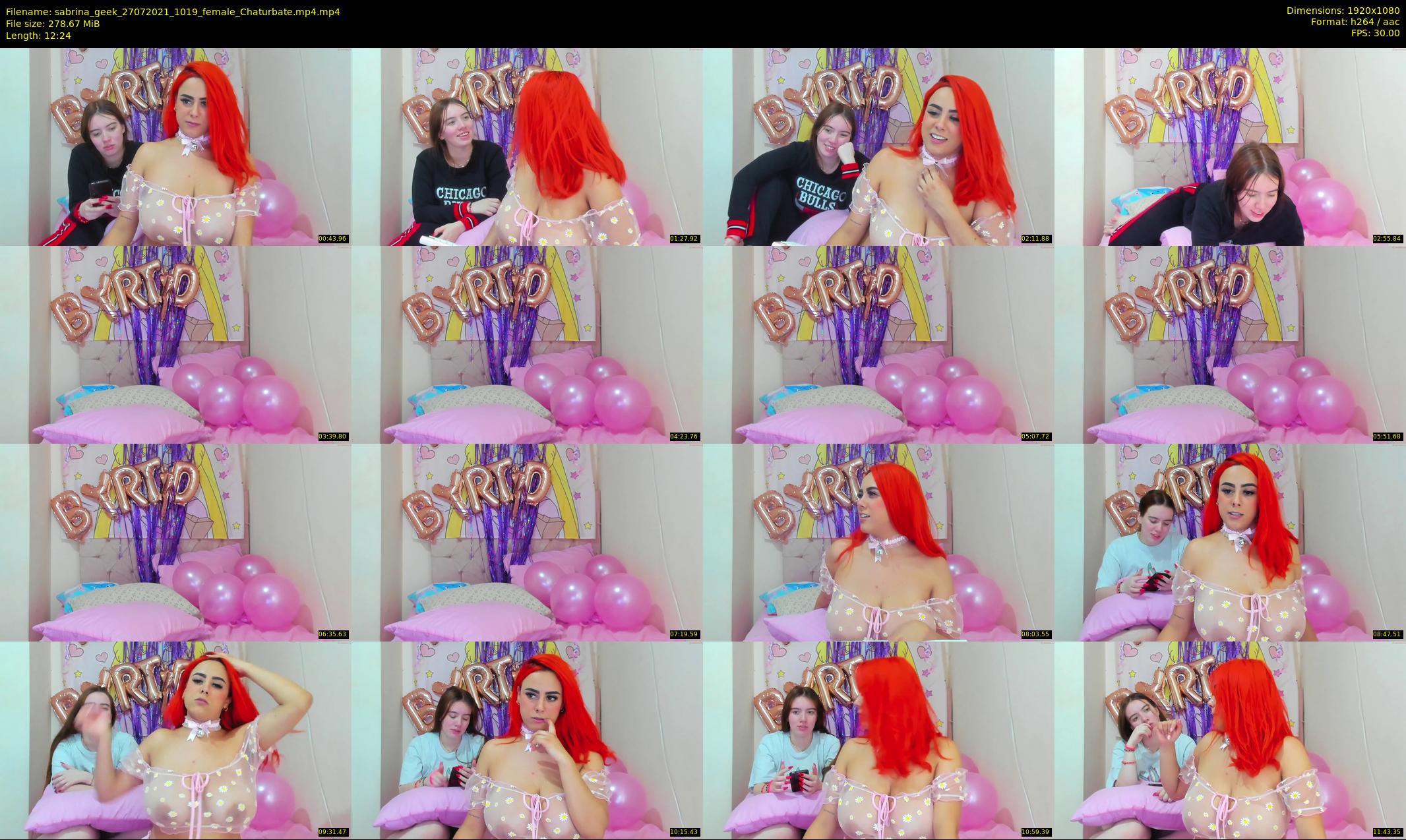 sabrina_geek — 13 minute Chaturbate female cam show recording, 1080p, Jul 27, 2021