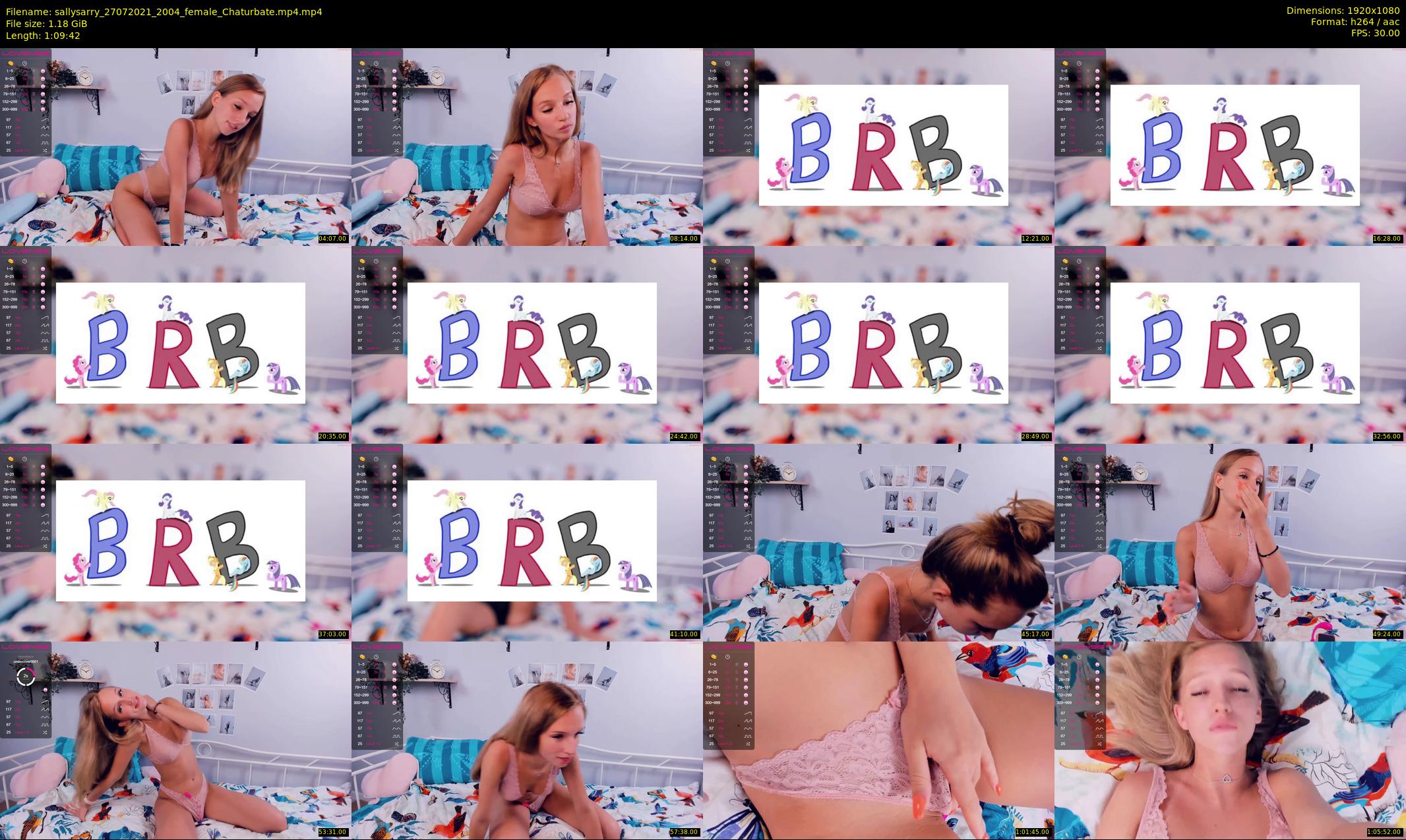 sallysarry — 70 minute Chaturbate couple cam show recording, 1080p, Jul 27, 2021