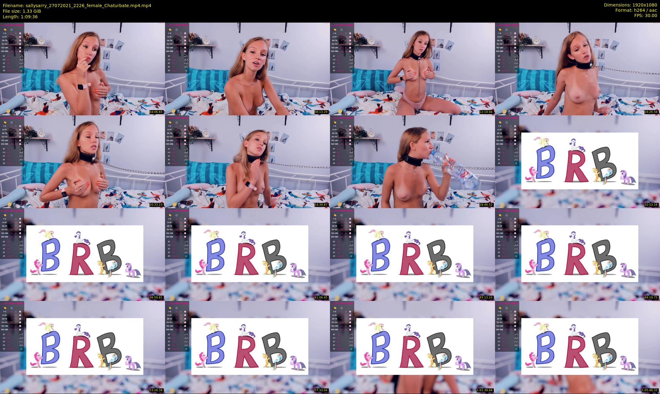 sallysarry — 70 minute Chaturbate couple cam show recording, 1080p, Jul 27, 2021