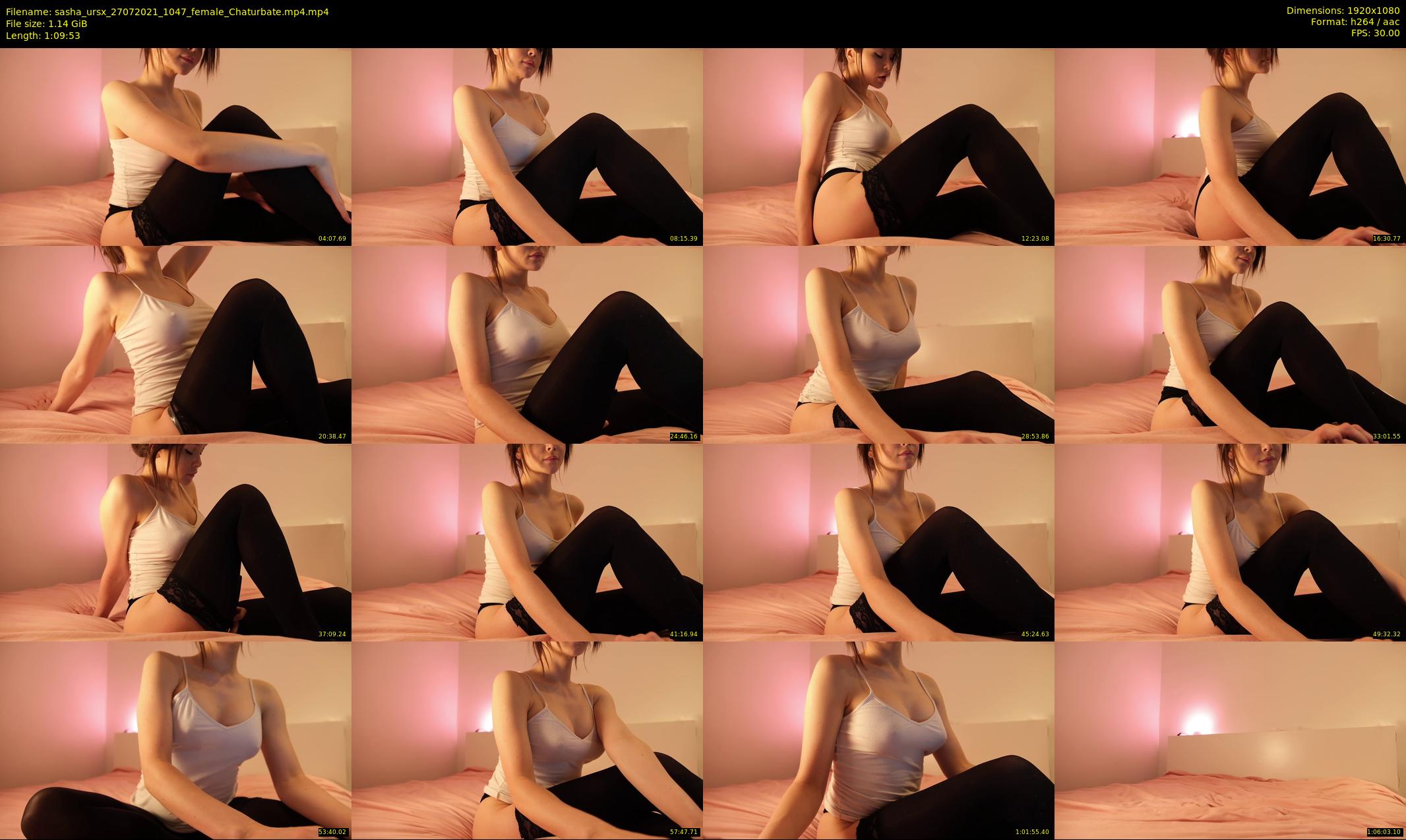 sasha_ursx — 70 minute Chaturbate female cam show recording, 1080p, Jul 27, 2021