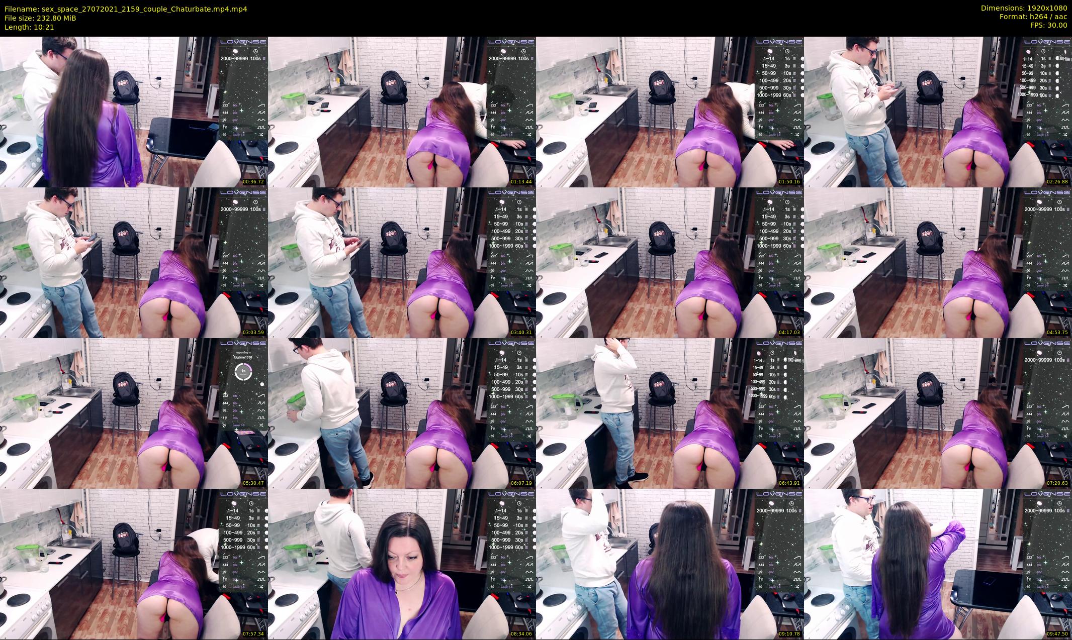 sex_space — 11 minute Chaturbate couple cam show recording, 1080p, Jul 27, 2021