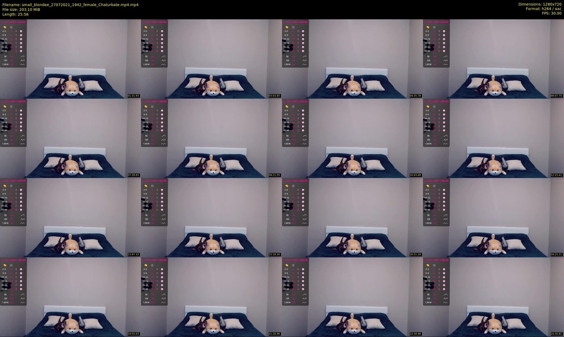 small_blondee — 26 minute Chaturbate female cam show recording, 720p, Jul 27, 2021