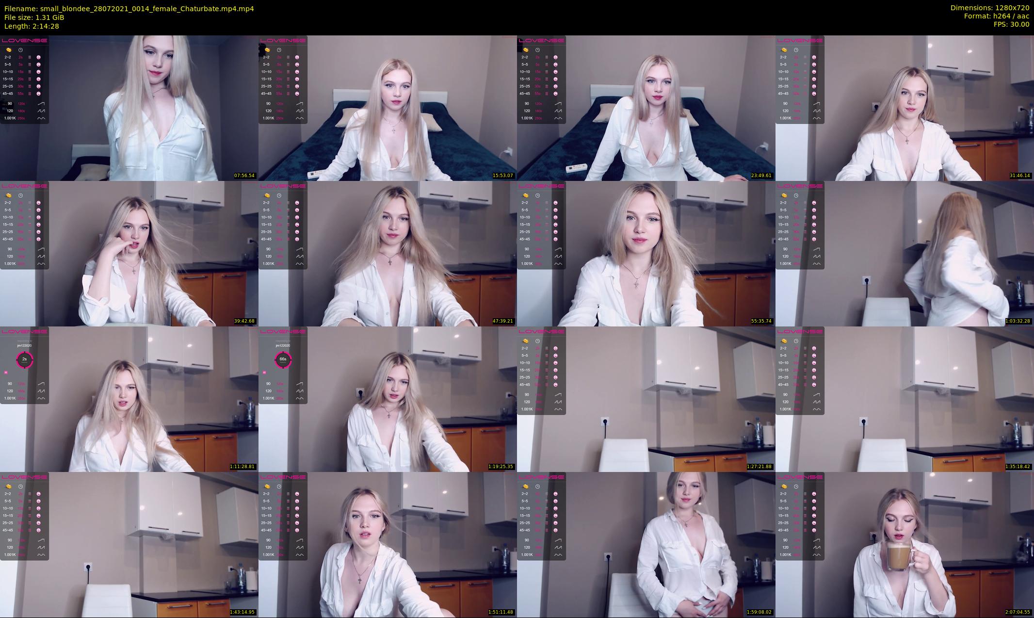 small_blondee — 135 minute Chaturbate female cam show recording, 720p, Jul 28, 2021