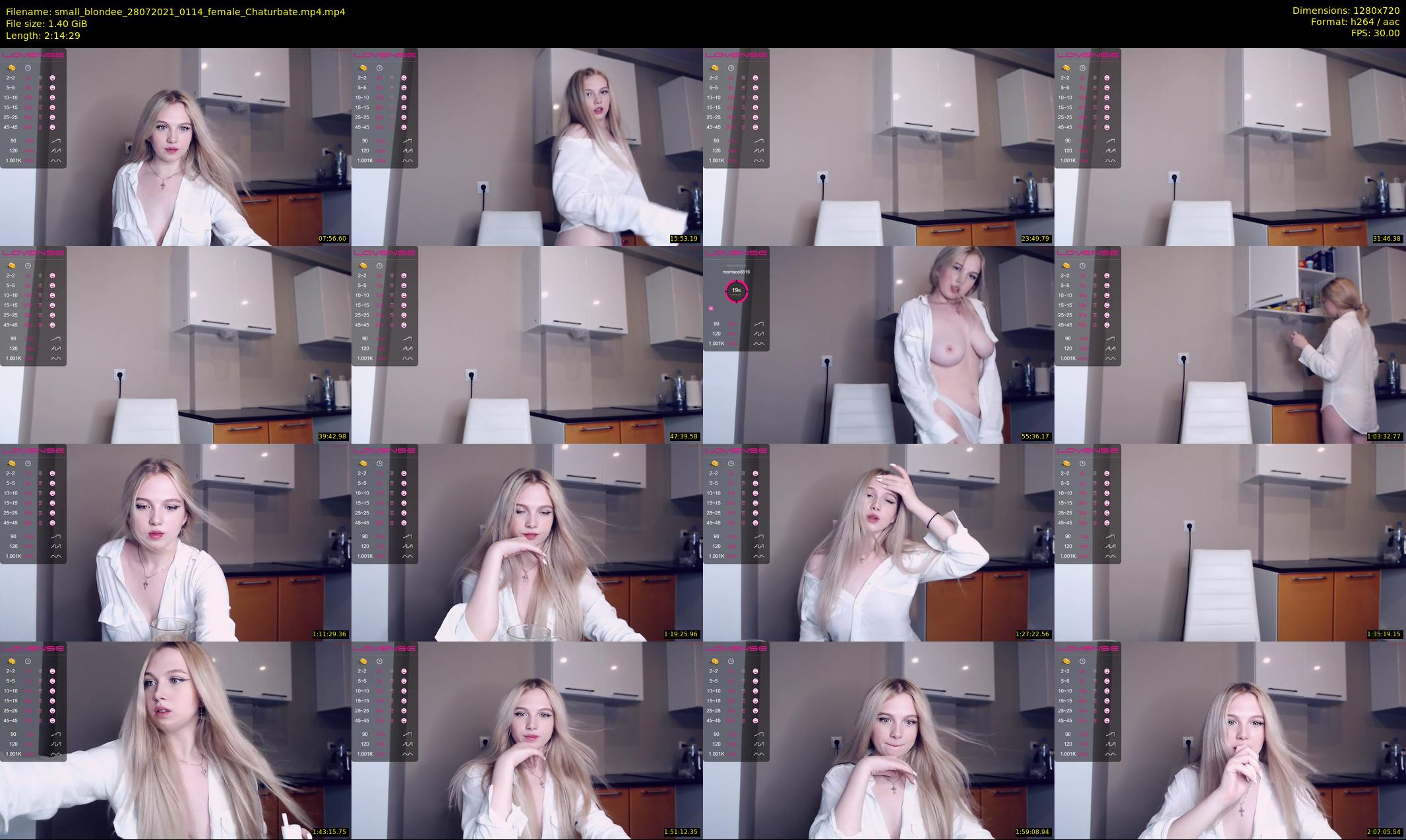 small_blondee — 135 minute Chaturbate female cam show recording, 720p, Jul 28, 2021