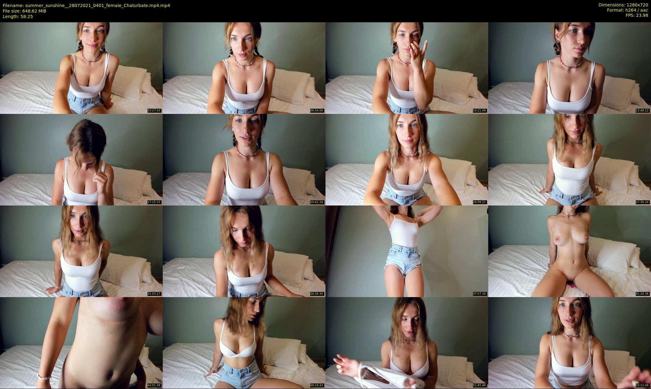 summer_sunshine_ — 59 minute Chaturbate female cam show recording, 720p, Jul 28, 2021