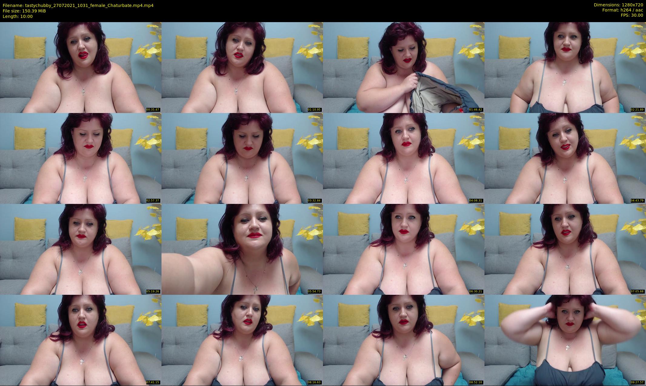 tastychubby — 10 minute Chaturbate female cam show recording, 720p, Jul 27, 2021
