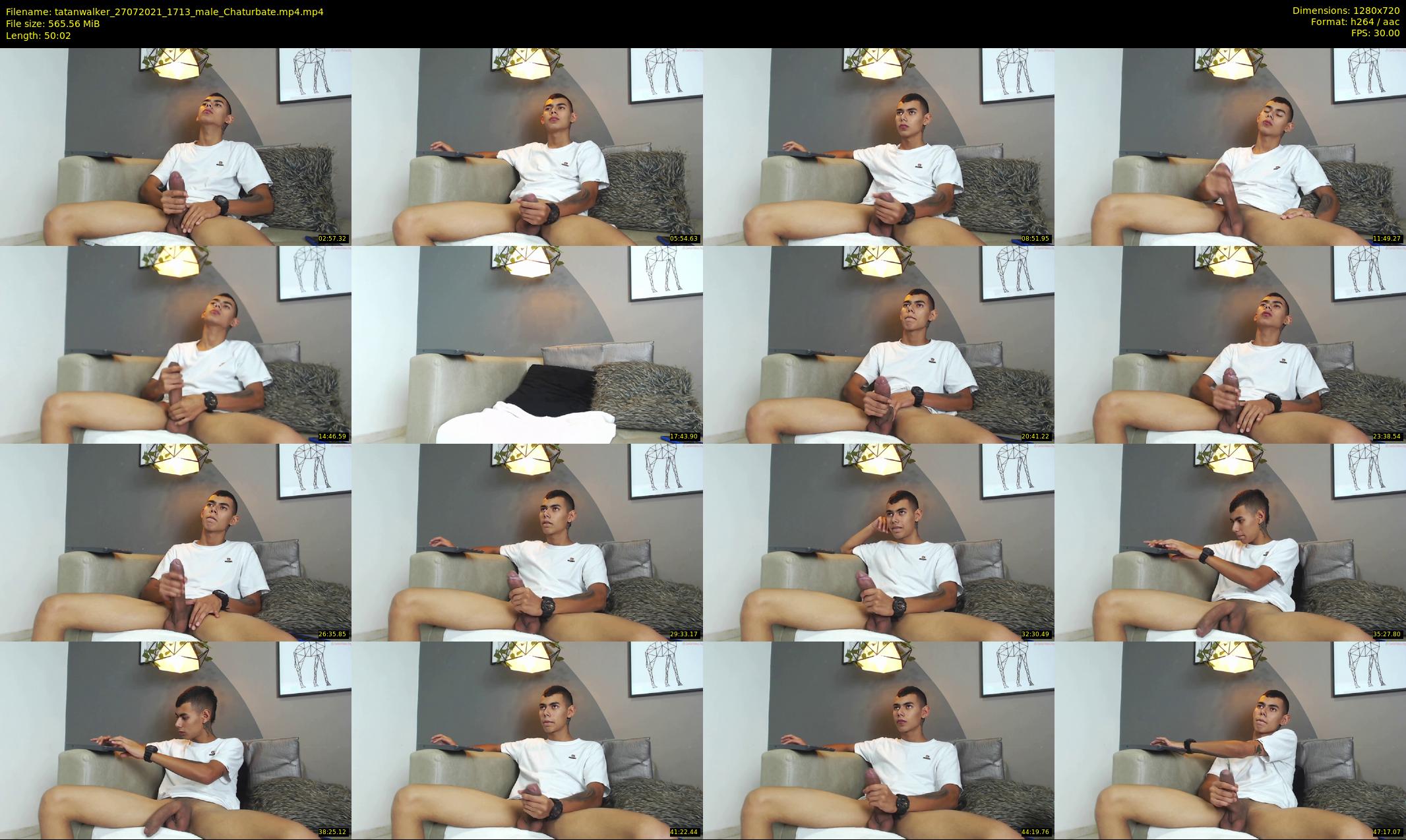 tatanwalker — 51 minute Chaturbate male cam show recording, 720p, Jul 27, 2021
