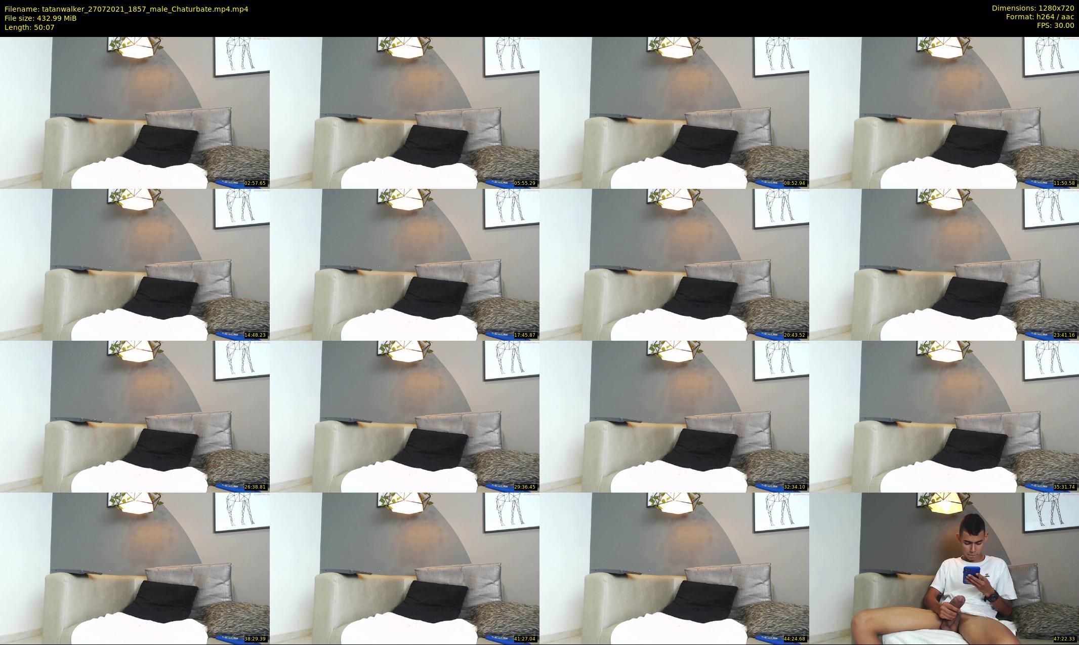 tatanwalker — 51 minute Chaturbate male cam show recording, 720p, Jul 27, 2021