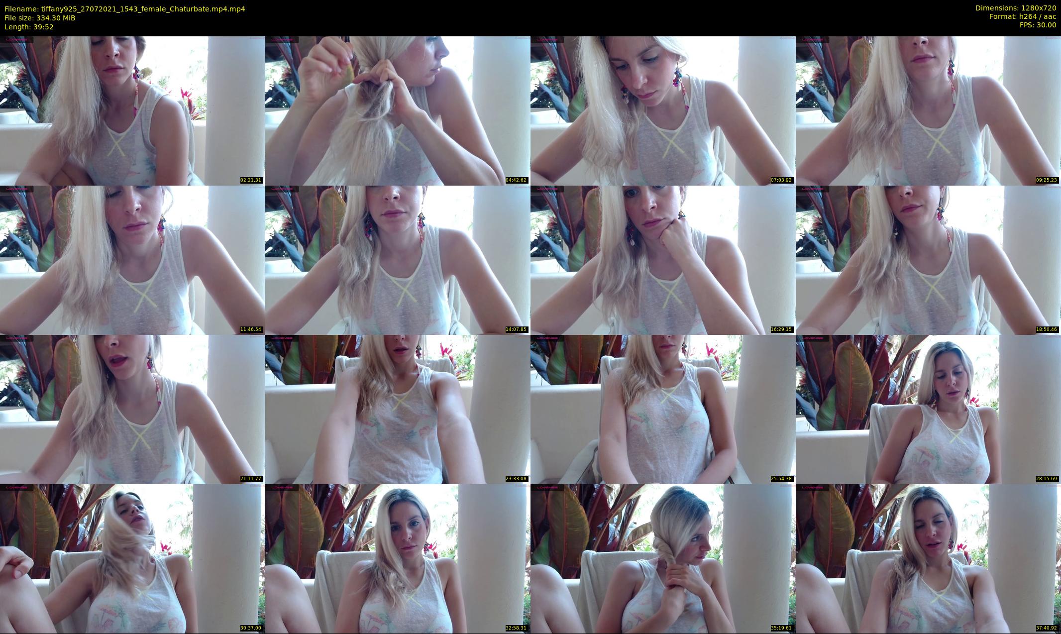 tiffany925 — 40 minute Chaturbate female cam show recording, 720p, Jul 27, 2021