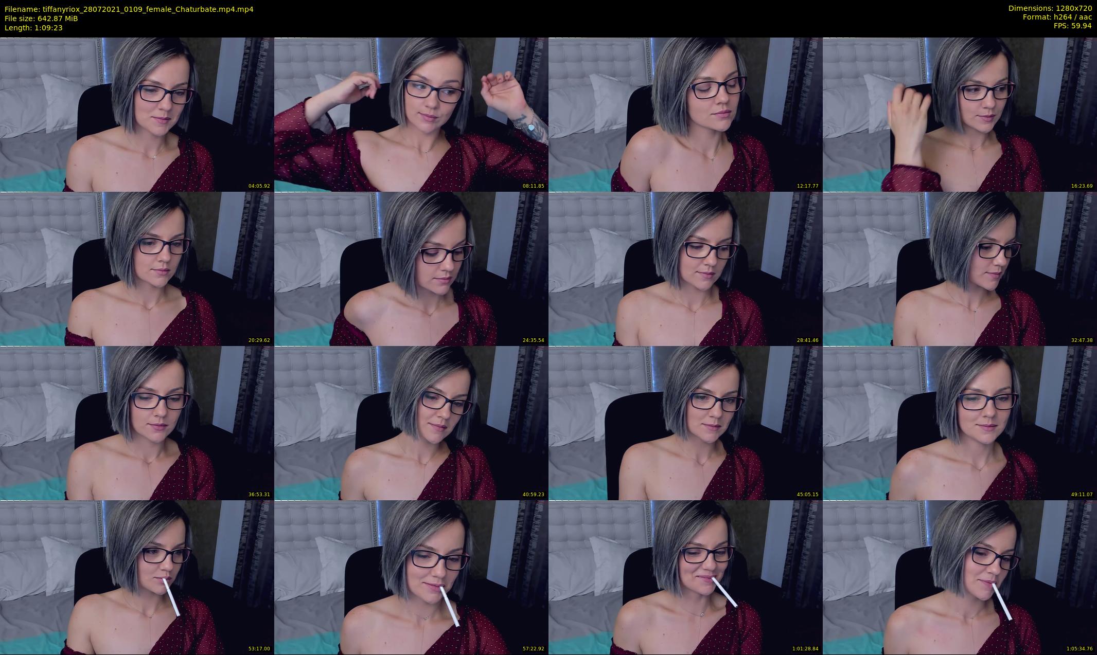 tiffanyriox — 70 minute Chaturbate female cam show recording, 720p, Jul 28, 2021