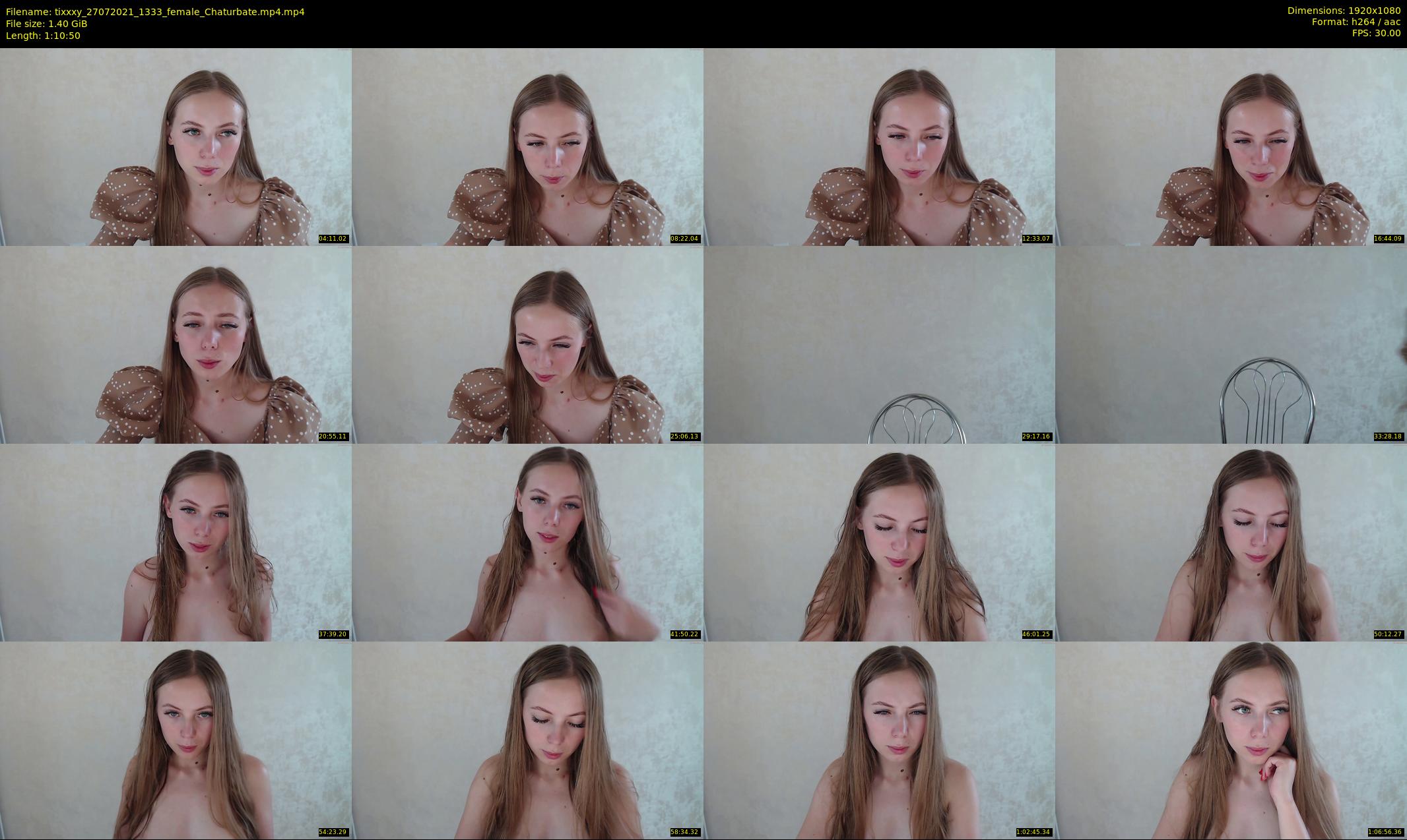tixxxy — 71 minute Chaturbate female cam show recording, 1080p, Jul 27, 2021