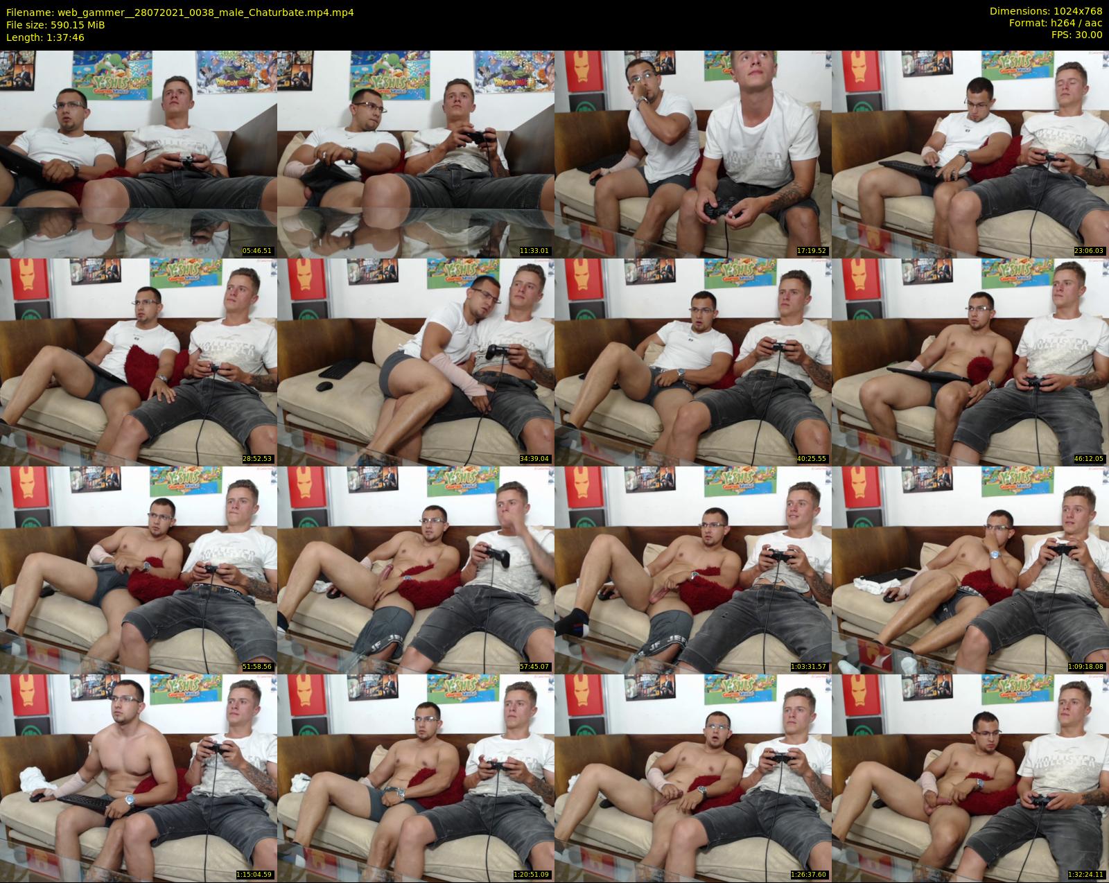 web_gammer_ — 98 minute Chaturbate male cam show recording, 720p, Jul 28, 2021