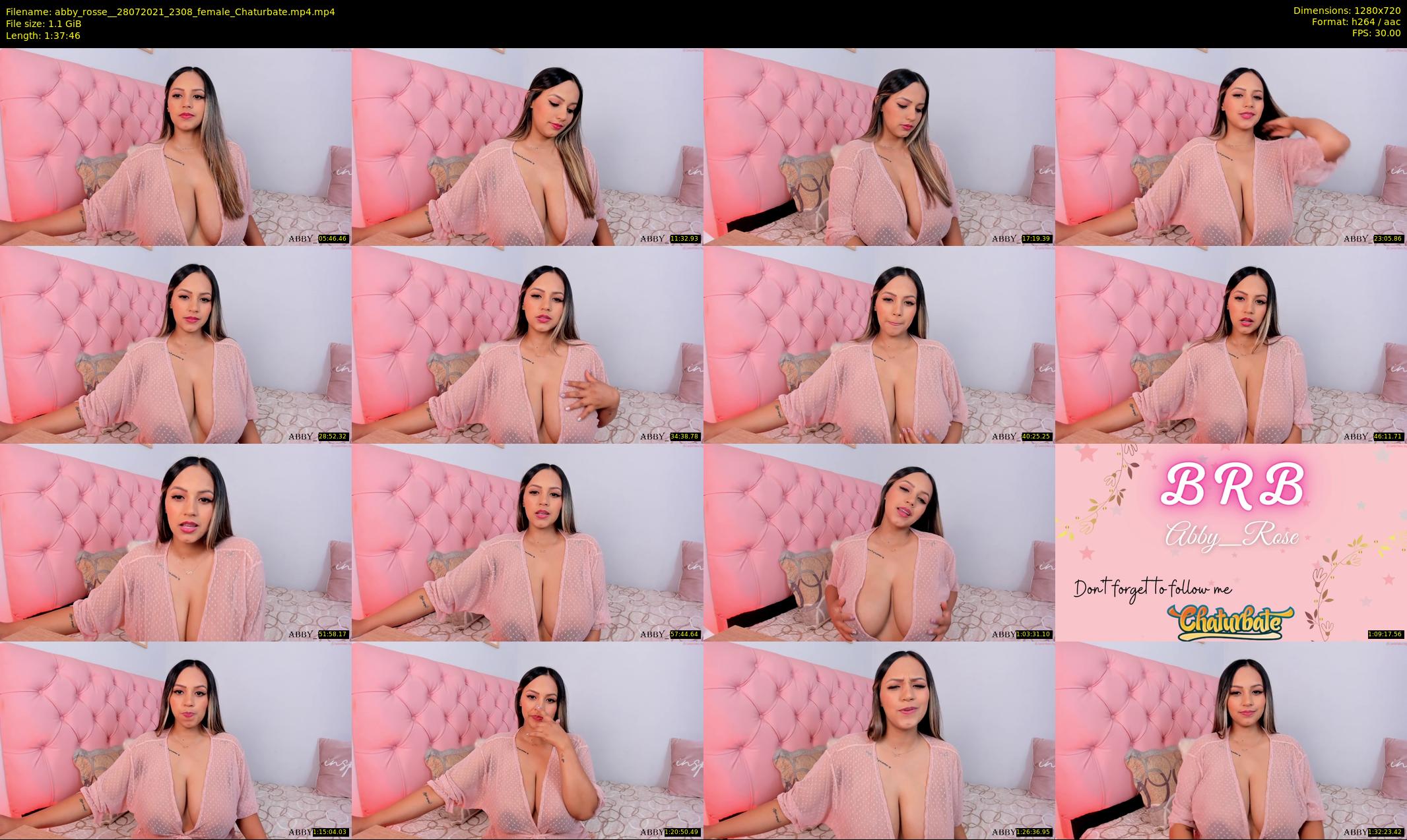 abby_rosse_ — 98 minute Chaturbate female cam show recording, 720p, Jul 28, 2021