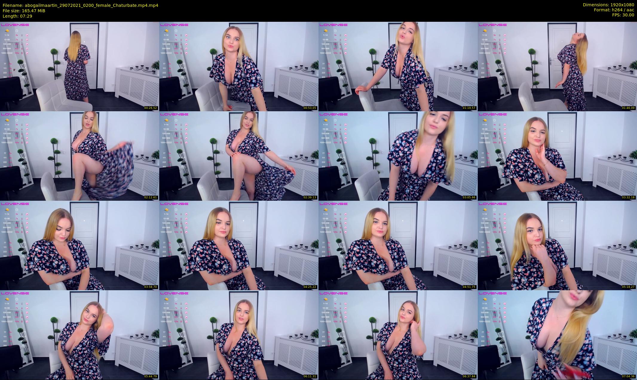 abogailmaartin — 8 minute Chaturbate female cam show recording, 1080p, Jul 29, 2021