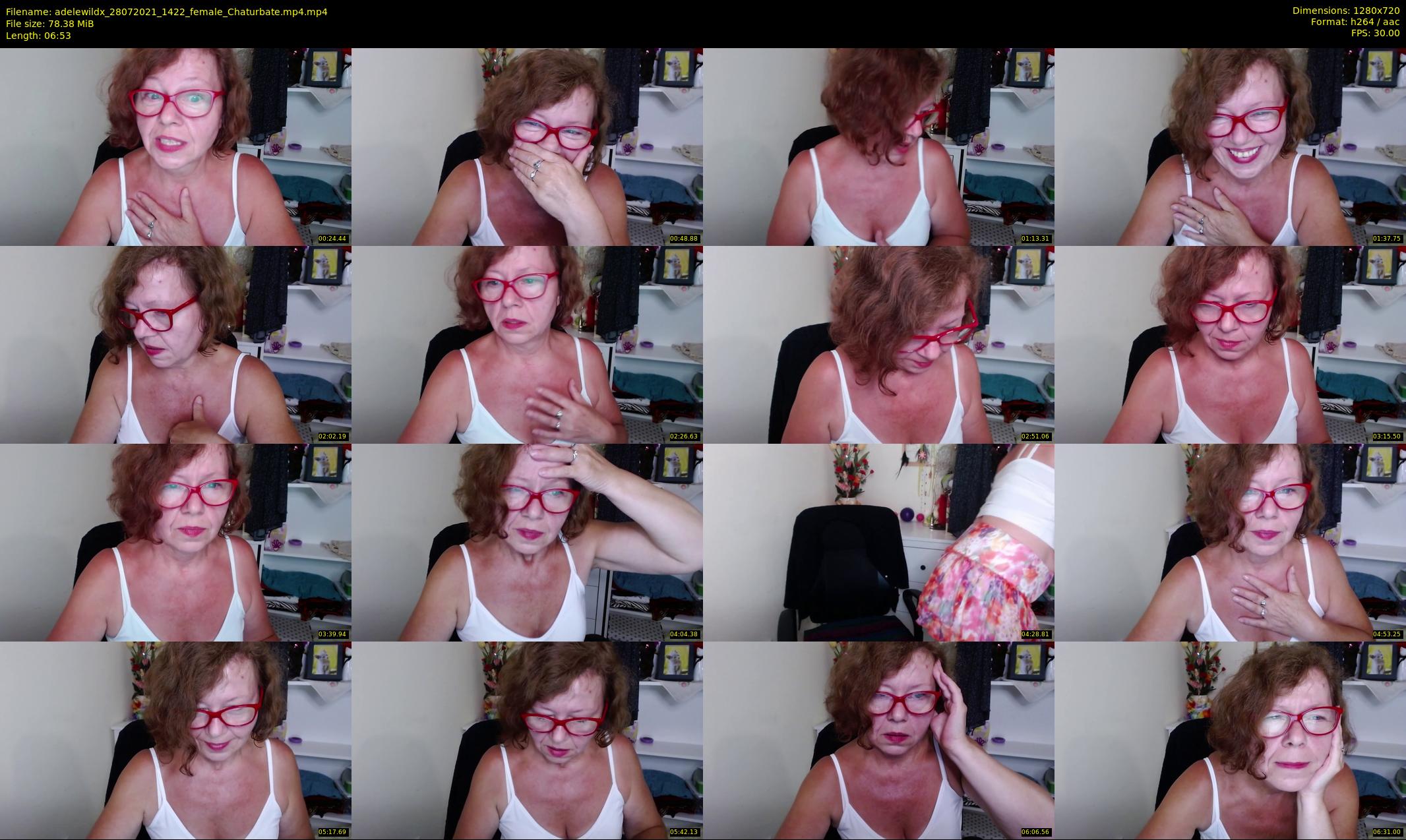 adelewildx — 7 minute Chaturbate female cam show recording, 720p, Jul 28, 2021