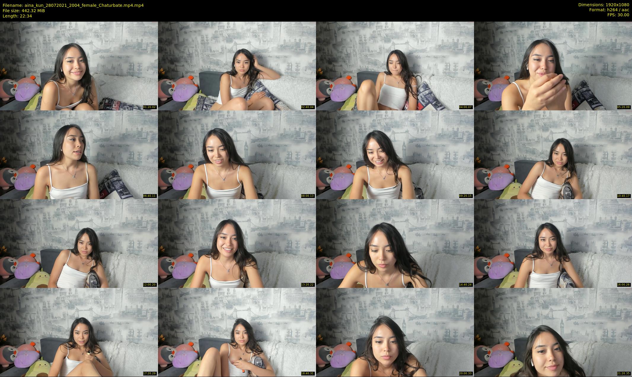 aina_kun — 23 minute Chaturbate female cam show recording, 1080p, Jul 28, 2021