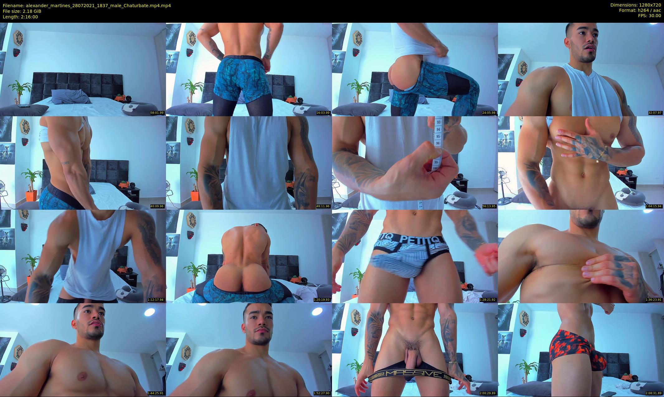 alexander_martines — 136 minute Chaturbate male cam show recording, 720p, Jul 28, 2021