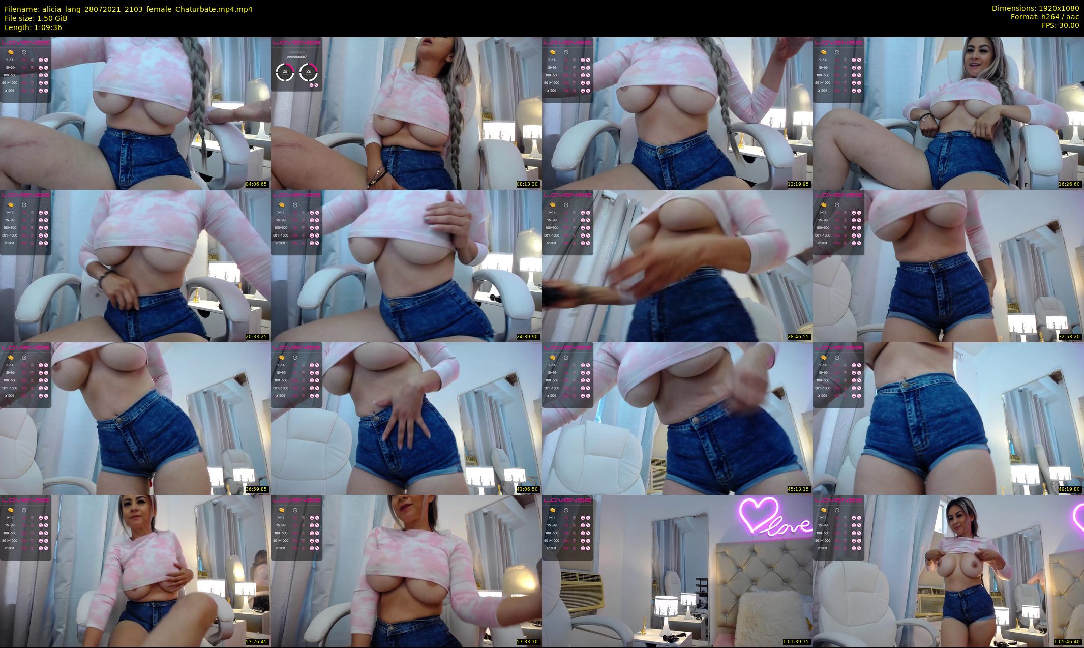 alicia_lang — 70 minute Chaturbate female cam show recording, 1080p, Jul 28, 2021