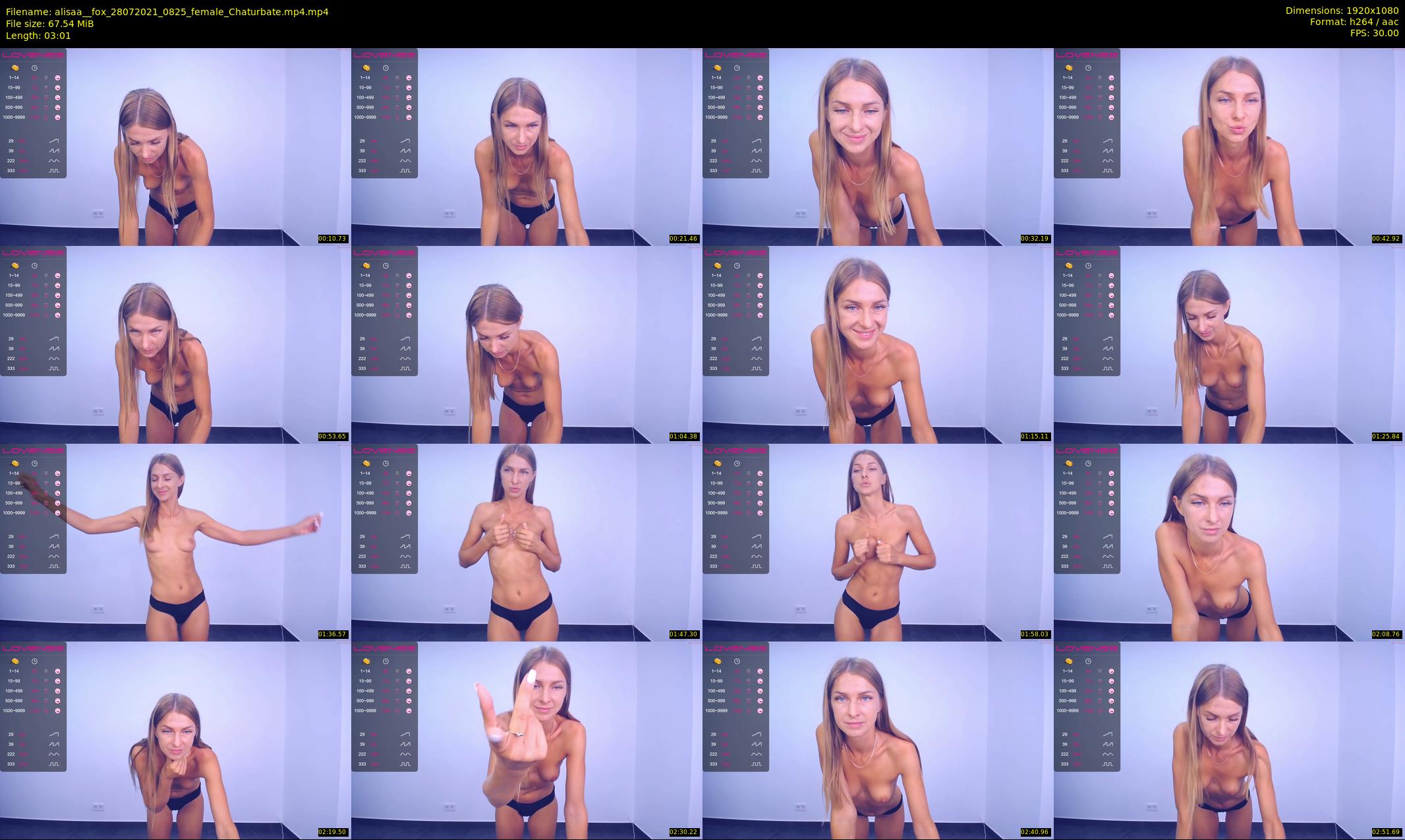 alisaa__fox — 4 minute Chaturbate female cam show recording, 1080p, Jul 28, 2021