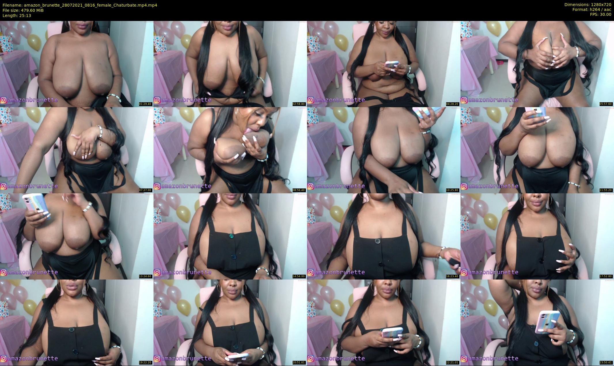amazon_brunette — 26 minute Chaturbate female cam show recording, 720p, Jul 28, 2021