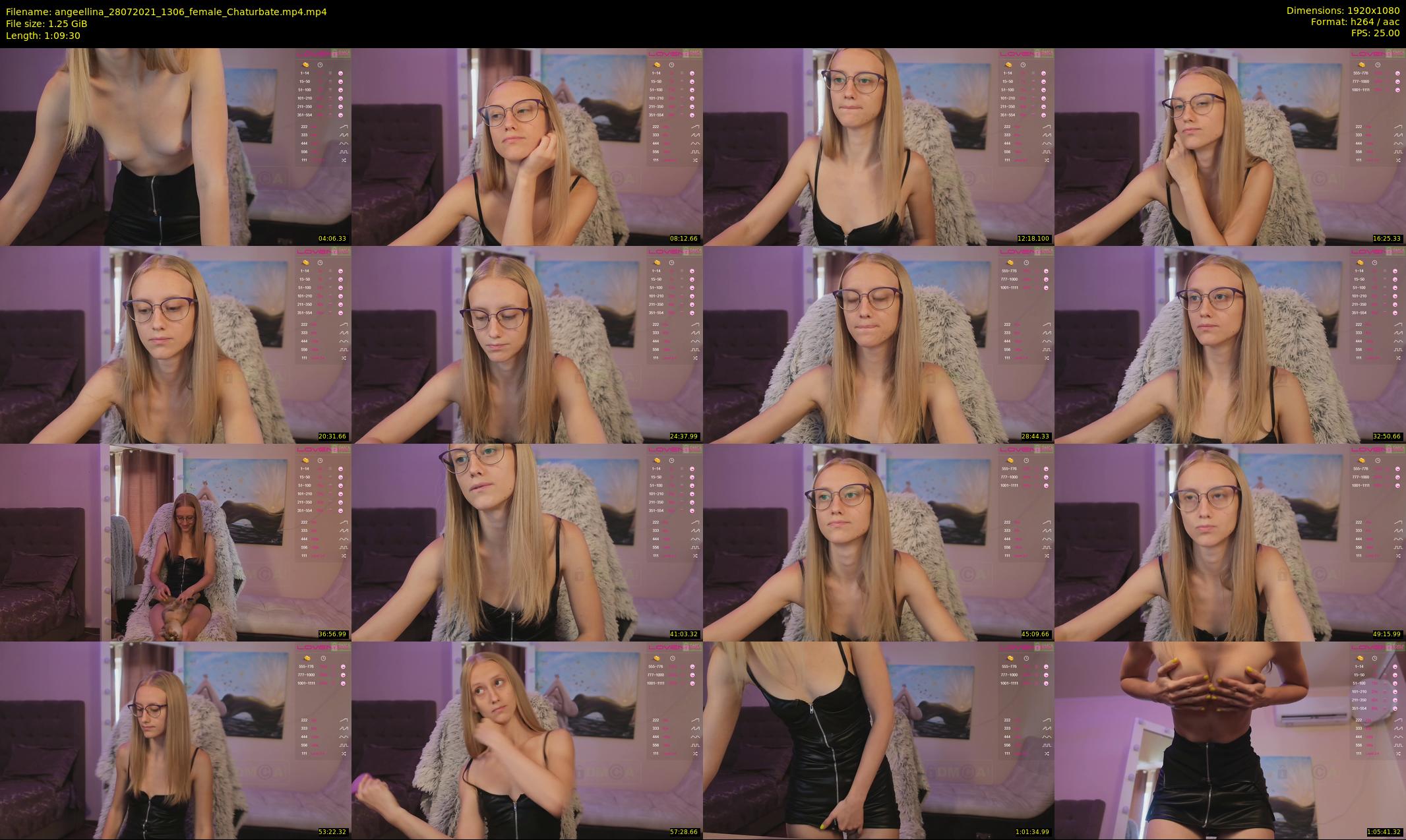 angeellina — 70 minute Chaturbate female cam show recording, 1080p, Jul 28, 2021