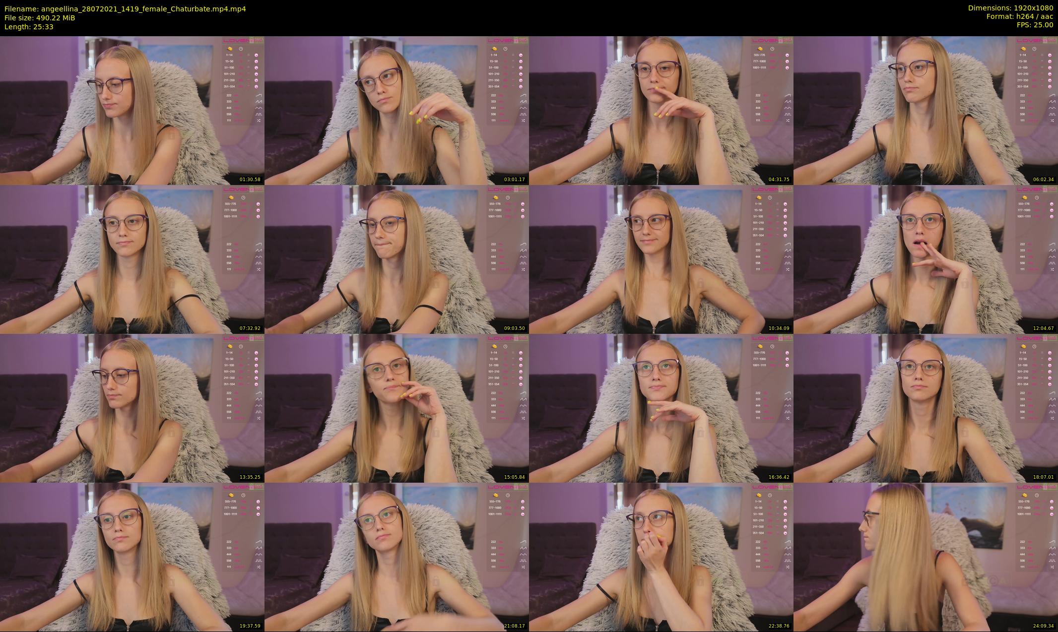 angeellina — 26 minute Chaturbate female cam show recording, 1080p, Jul 28, 2021