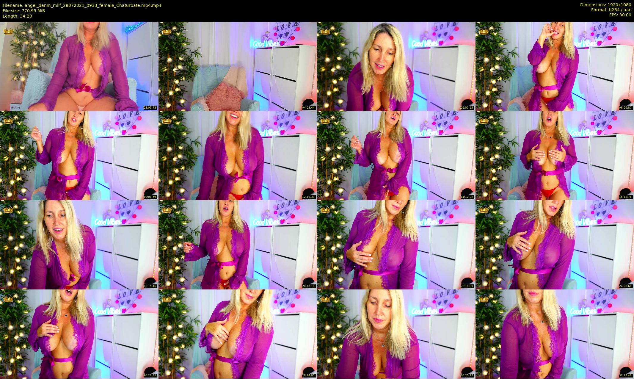 angel_danm_milf — 35 minute Chaturbate female cam show recording, 1080p, Jul 28, 2021