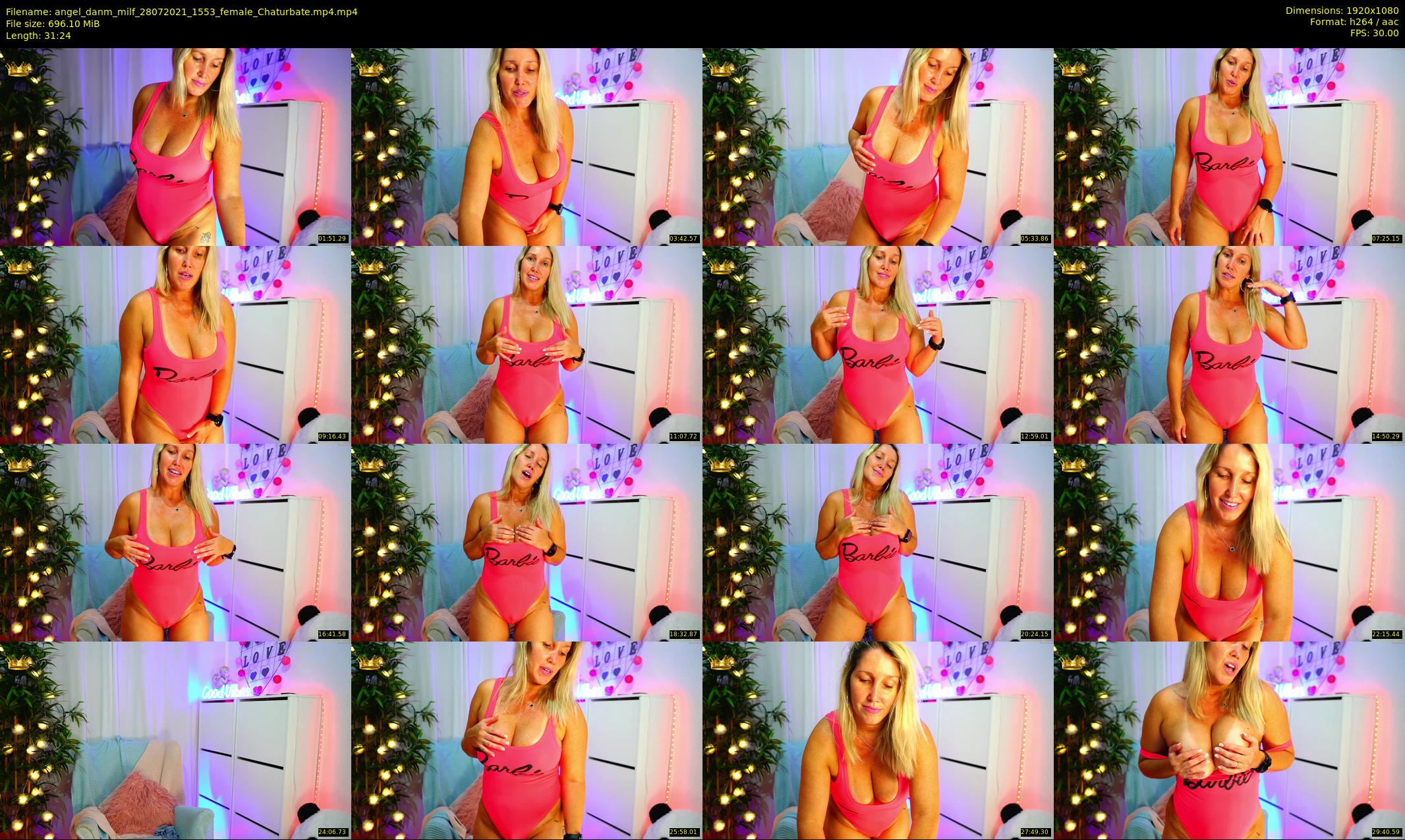 angel_danm_milf — 32 minute Chaturbate female cam show recording, 1080p, Jul 28, 2021