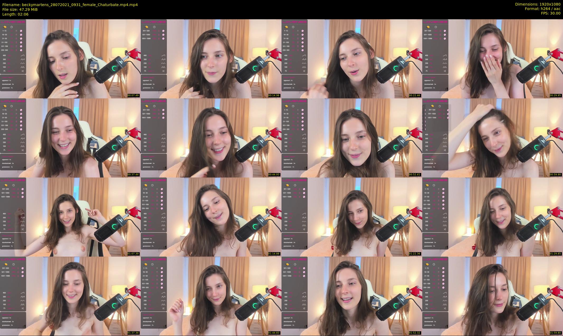 beckymartens — 3 minute Chaturbate female cam show recording, 1080p, Jul 28, 2021