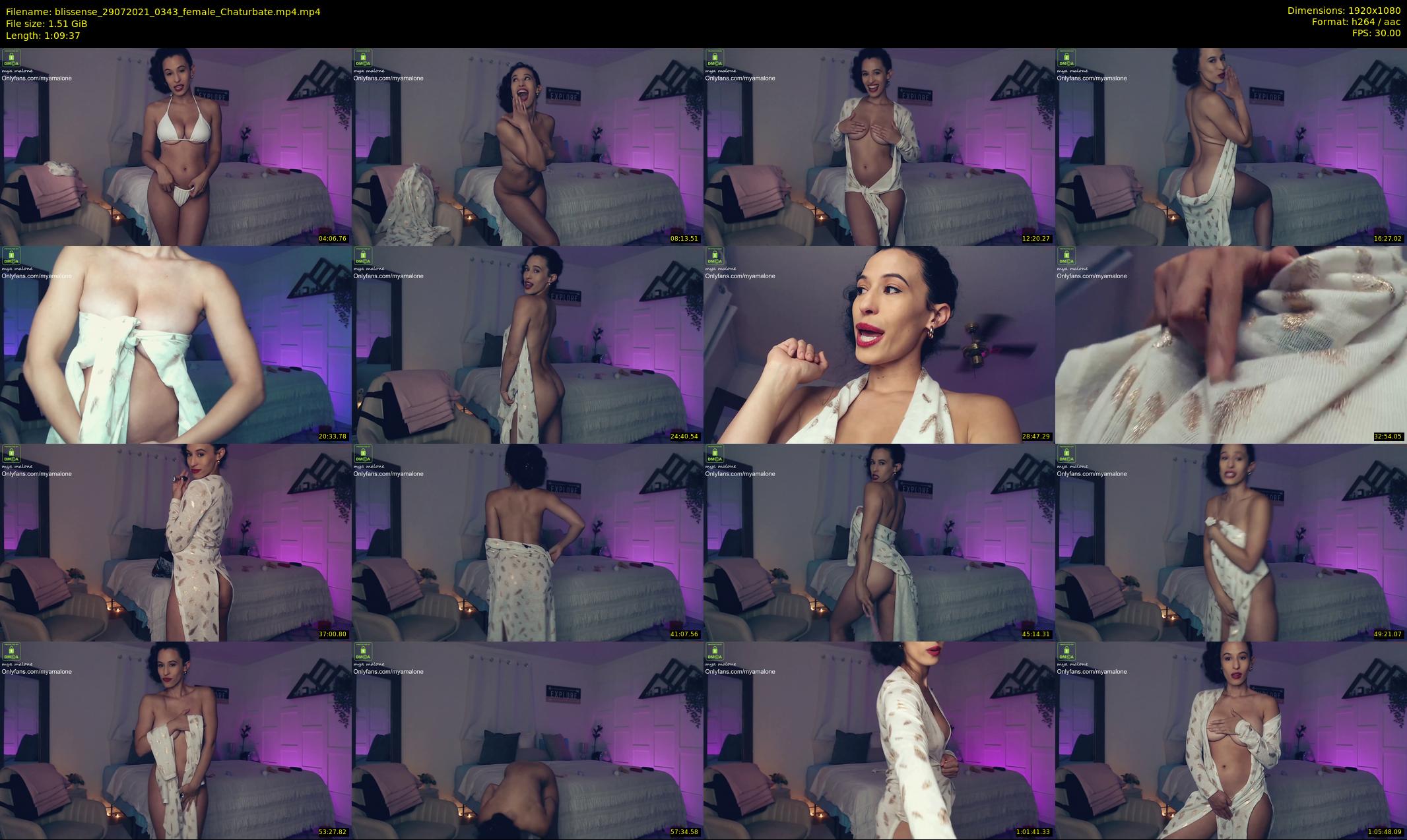blissense — 70 minute Chaturbate female cam show recording, 1080p, Jul 29, 2021