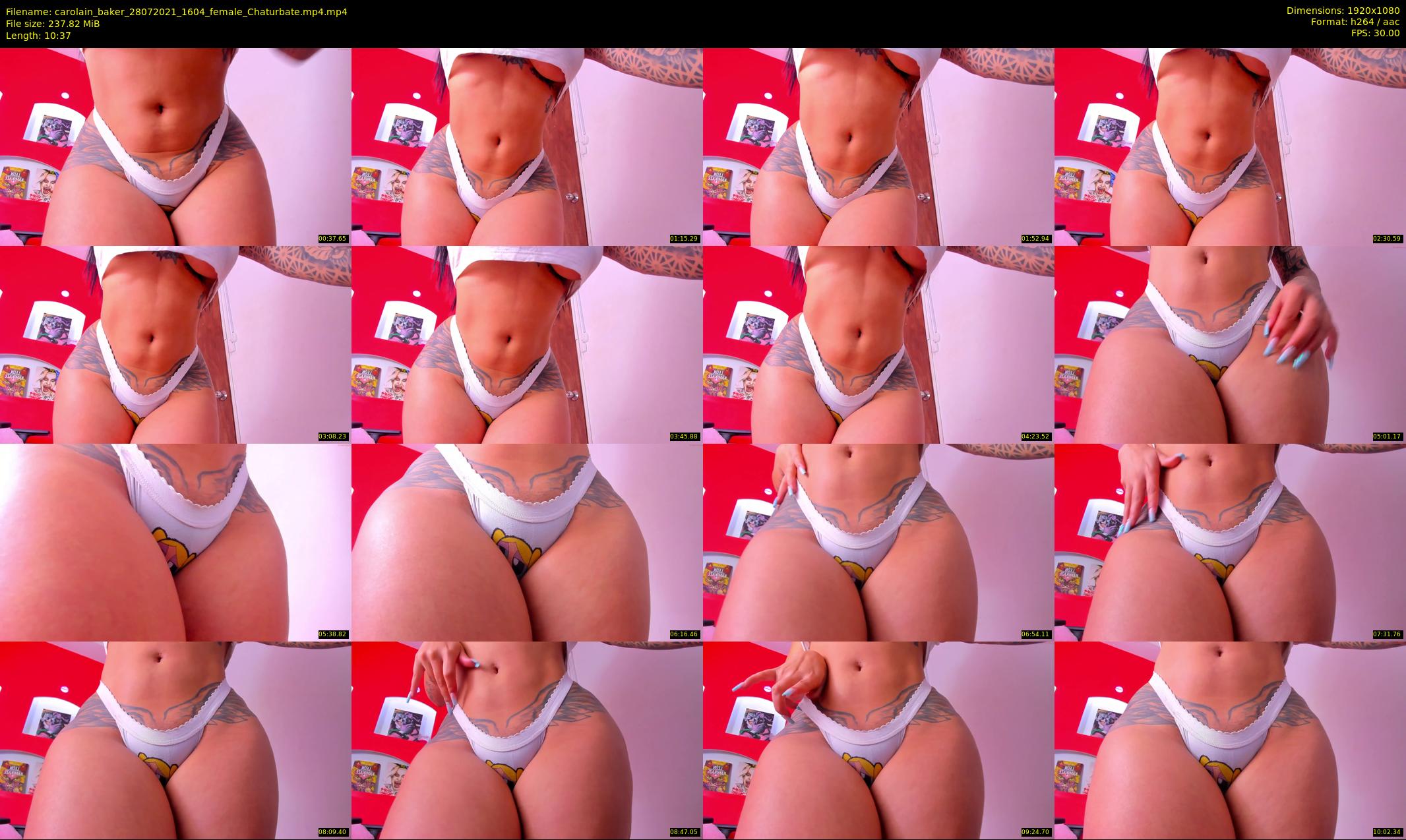 carolain_baker — 11 minute Chaturbate female cam show recording, 1080p, Jul 28, 2021