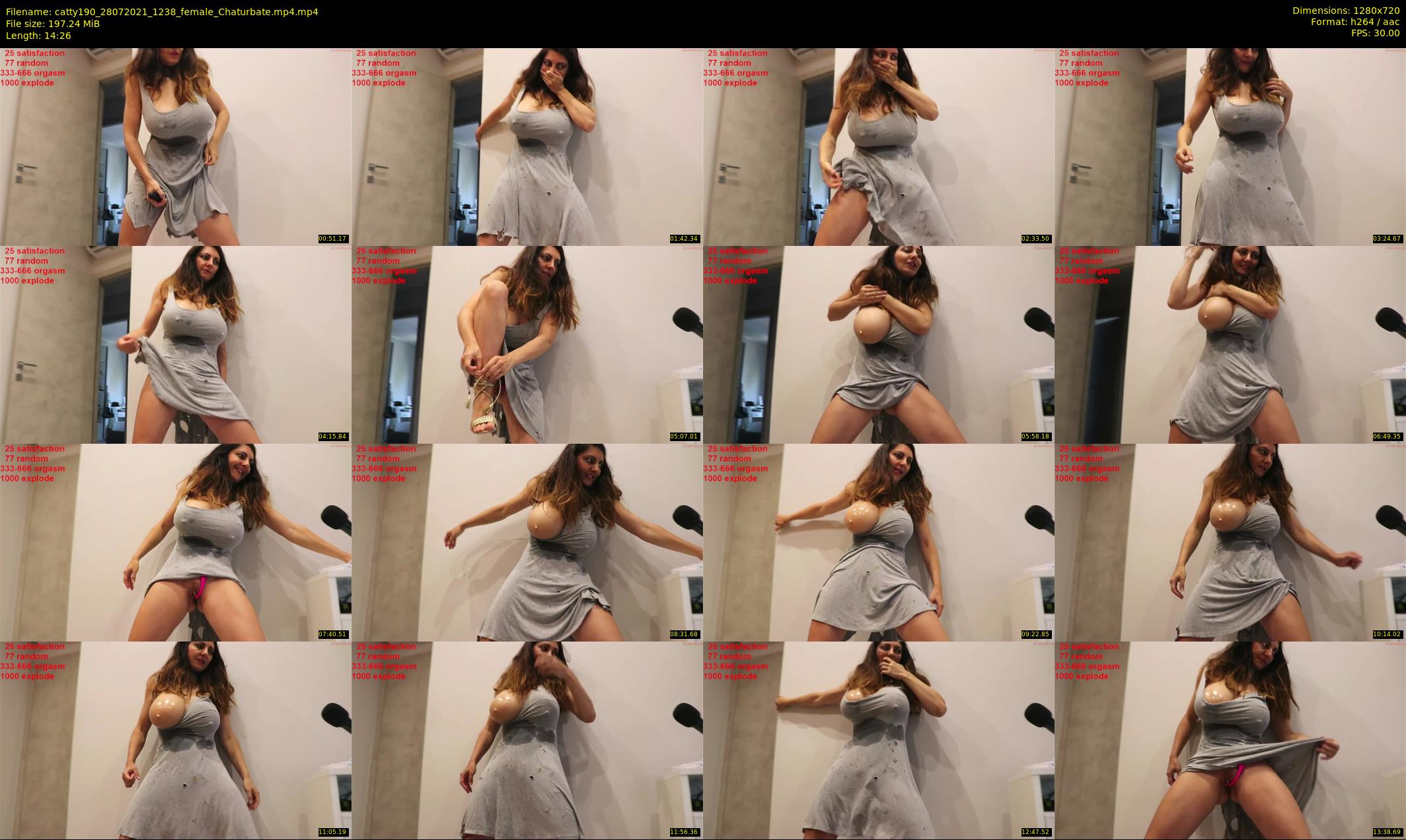 catty190 — 15 minute Chaturbate female cam show recording, 720p, Jul 28, 2021