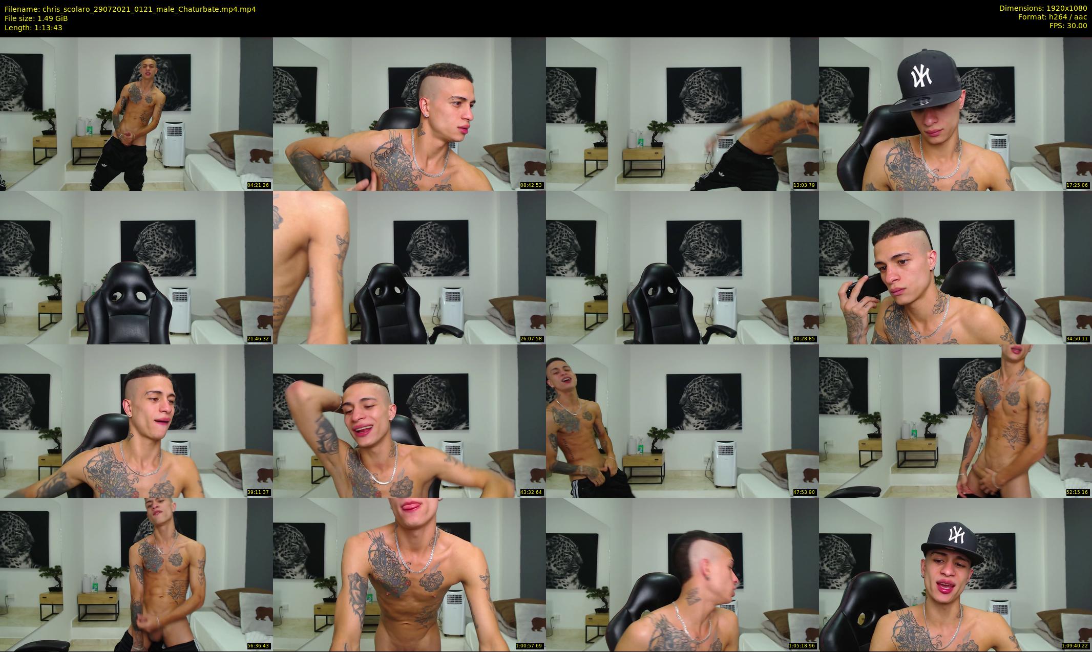 chris_scolaro — 74 minute Chaturbate male cam show recording, 1080p, Jul 29, 2021