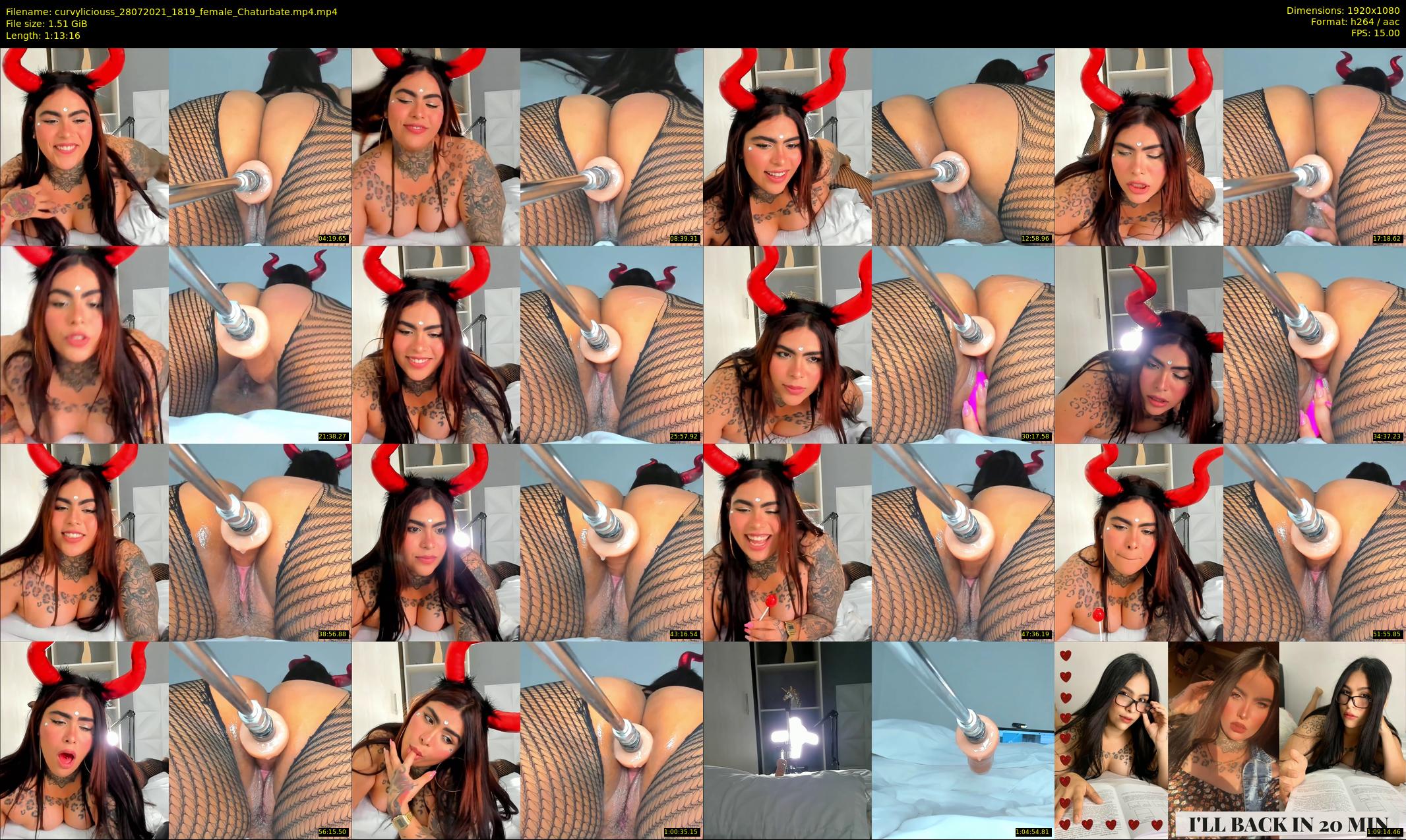 curvyliciouss — 74 minute Chaturbate female cam show recording, 1080p, Jul 28, 2021