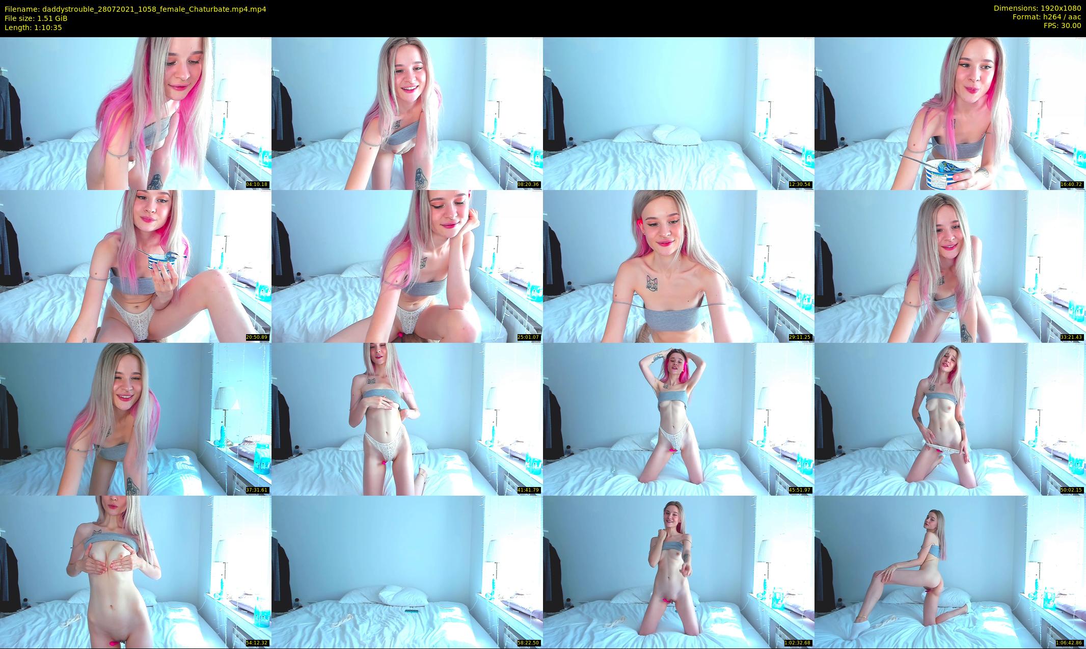 daddystrouble — 71 minute Chaturbate female cam show recording, 1080p, Jul 28, 2021