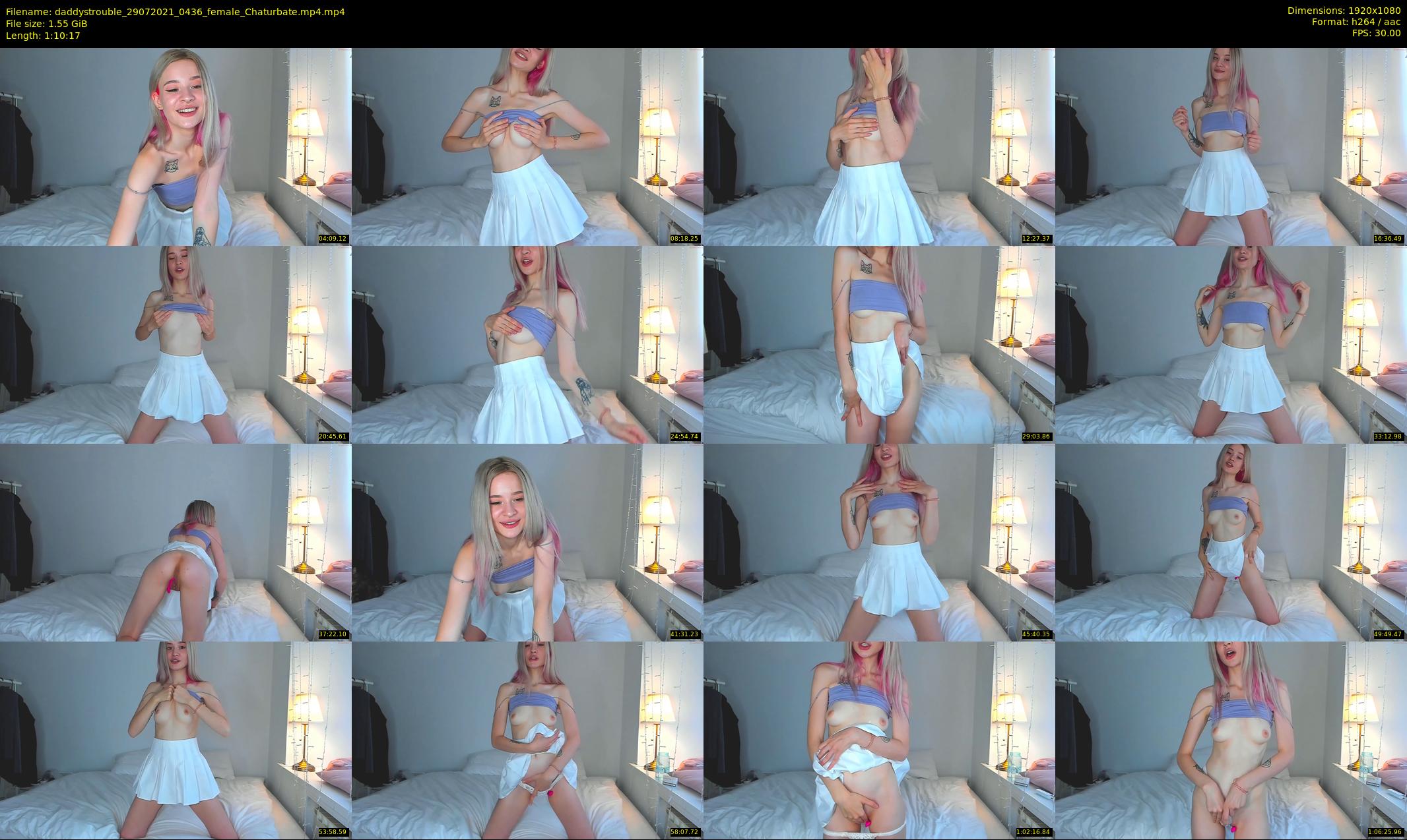 daddystrouble — 71 minute Chaturbate female cam show recording, 1080p, Jul 29, 2021