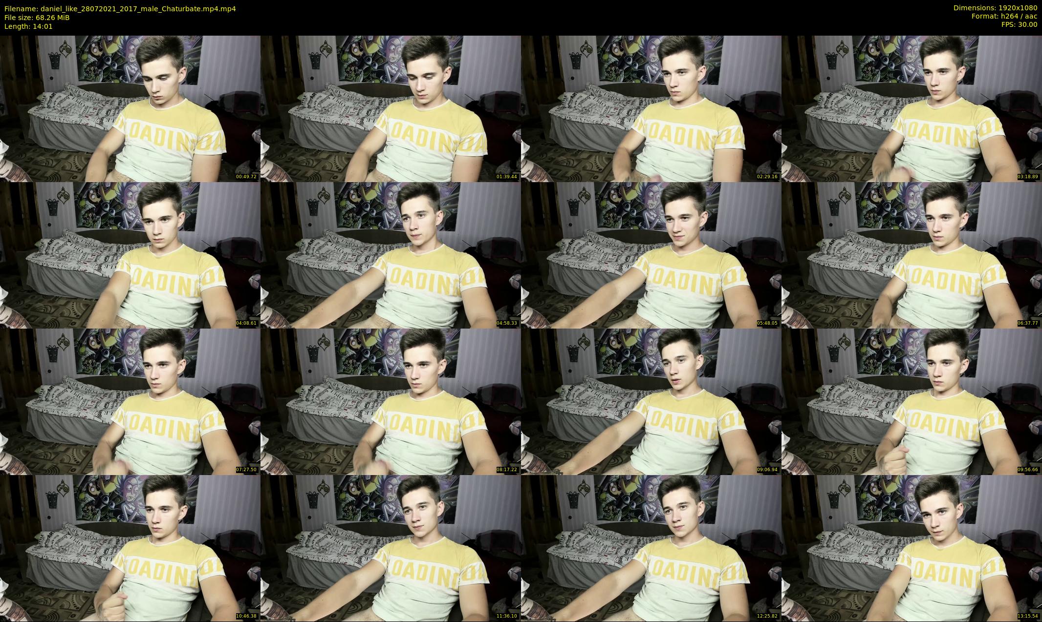 daniel_like — 15 minute Chaturbate male cam show recording, 1080p, Jul 28, 2021