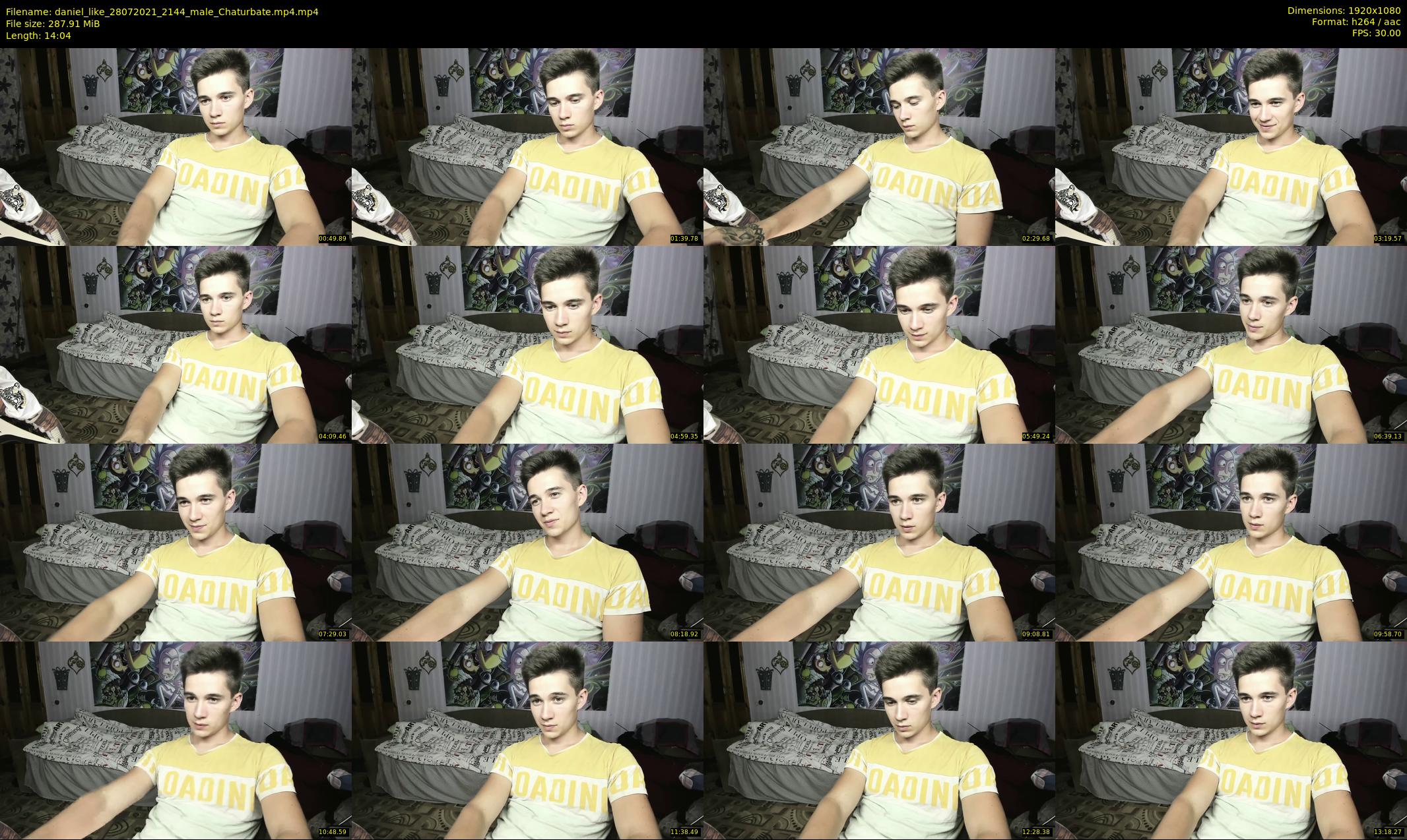 daniel_like — 15 minute Chaturbate male cam show recording, 1080p, Jul 28, 2021