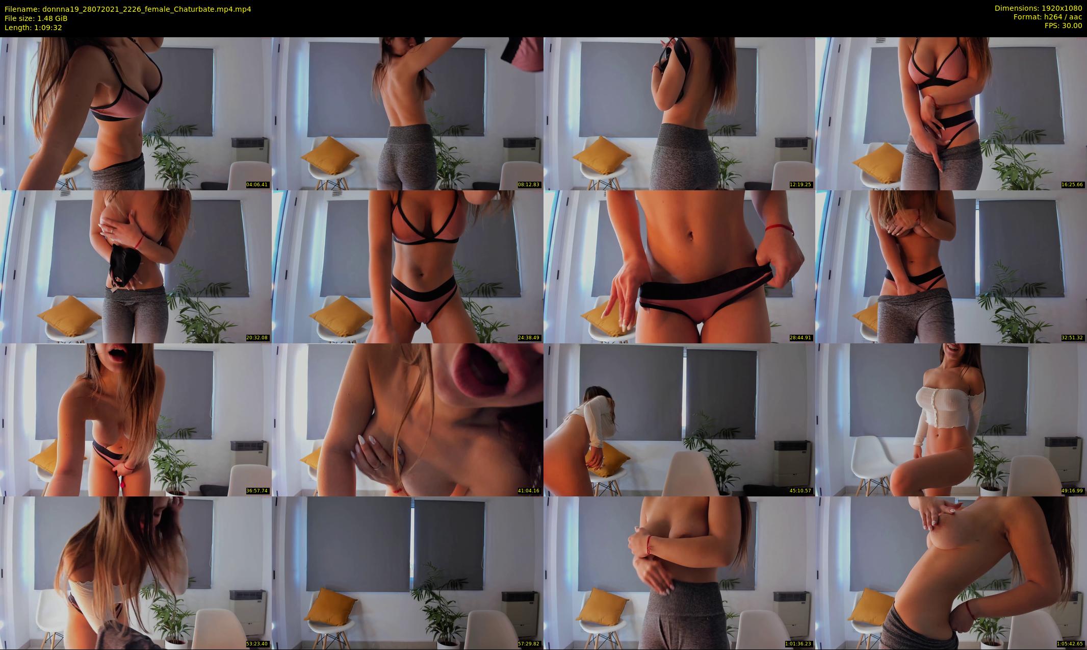 donnna19 — 70 minute Chaturbate female cam show recording, 1080p, Jul 28, 2021