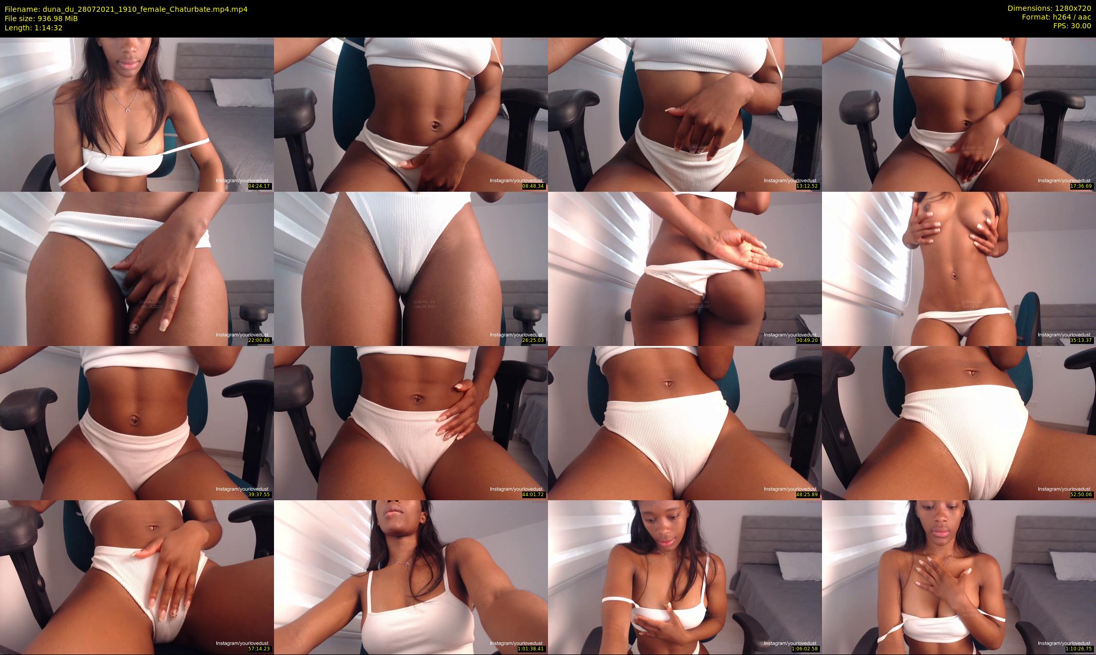 duna_du — 75 minute Chaturbate female cam show recording, 720p, Jul 28, 2021