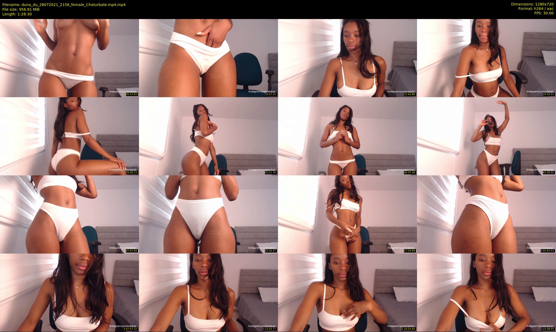 duna_du — 89 minute Chaturbate female cam show recording, 720p, Jul 28, 2021