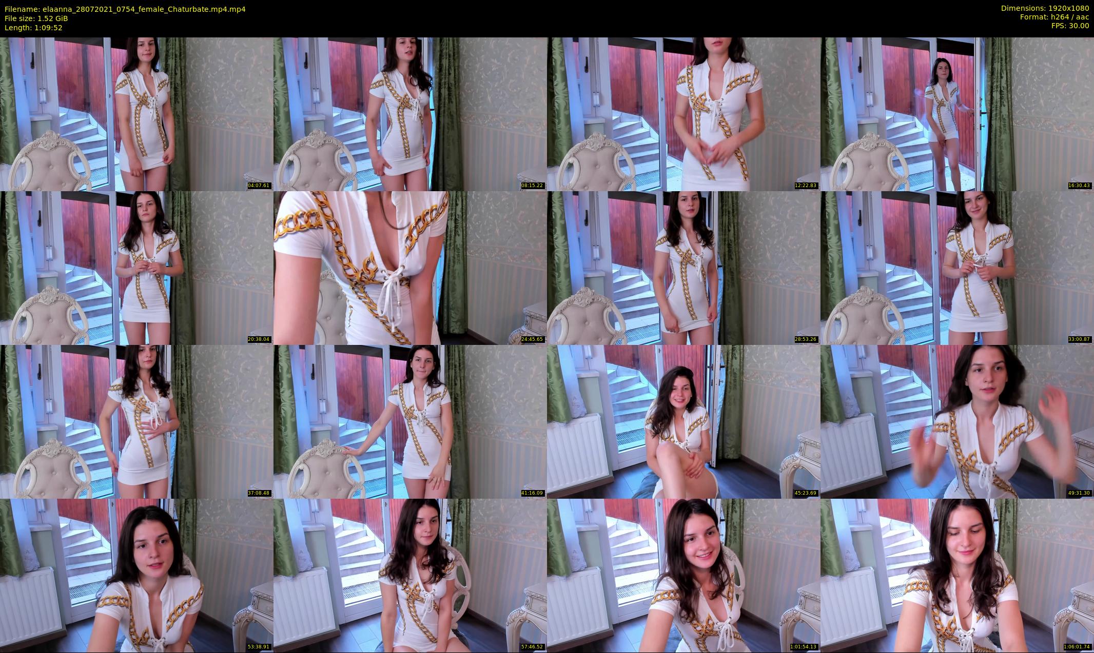 elaanna — 70 minute Chaturbate female cam show recording, 1080p, Jul 28, 2021