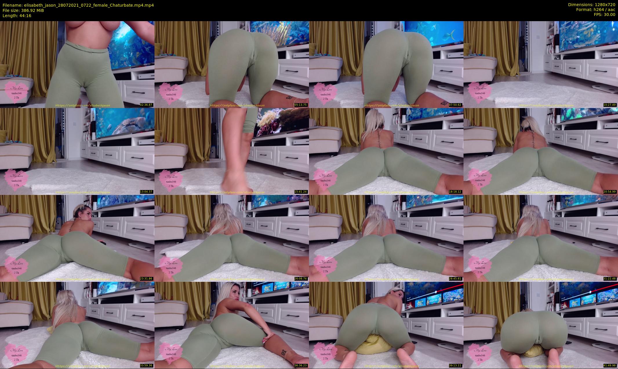 elisabeth_jason — 45 minute Chaturbate couple cam show recording, 720p, Jul 28, 2021