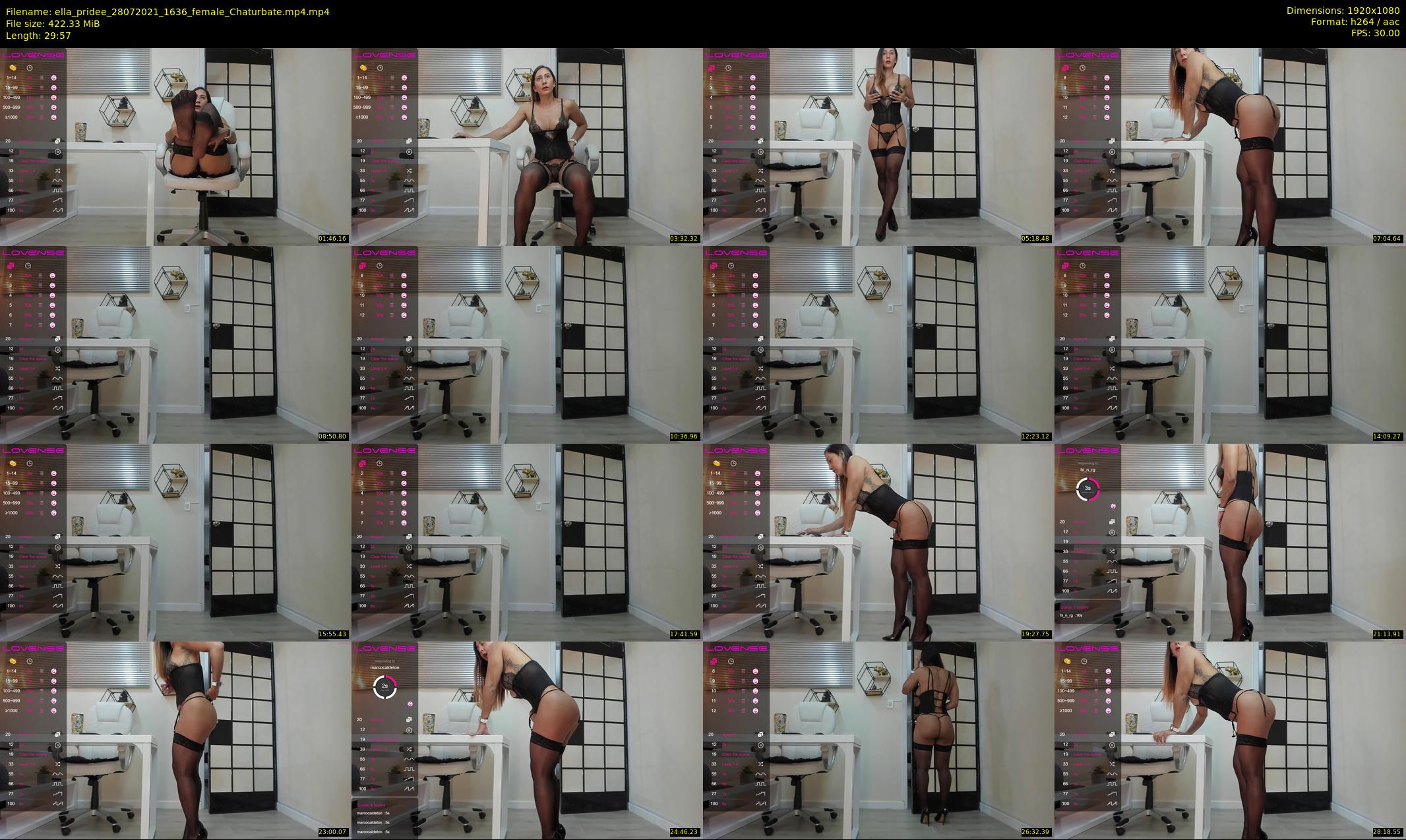 ella_pridee — 30 minute Chaturbate female cam show recording, 1080p, Jul 28, 2021