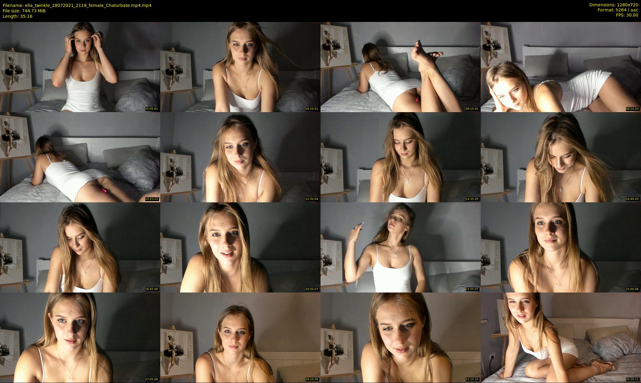 ella_twinkle — 36 minute Chaturbate female cam show recording, 720p, Jul 28, 2021