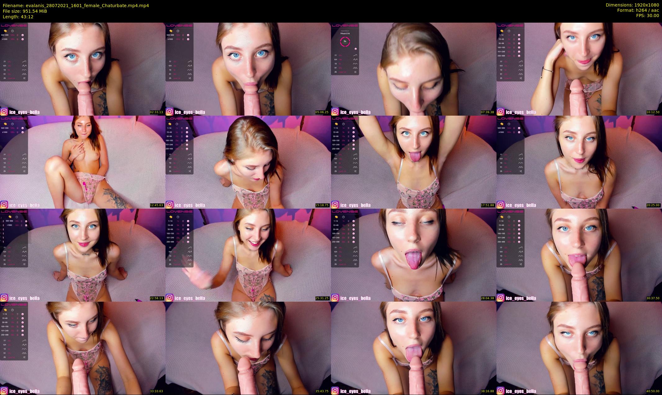 evalanis — 44 minute Chaturbate couple cam show recording, 1080p, Jul 28, 2021